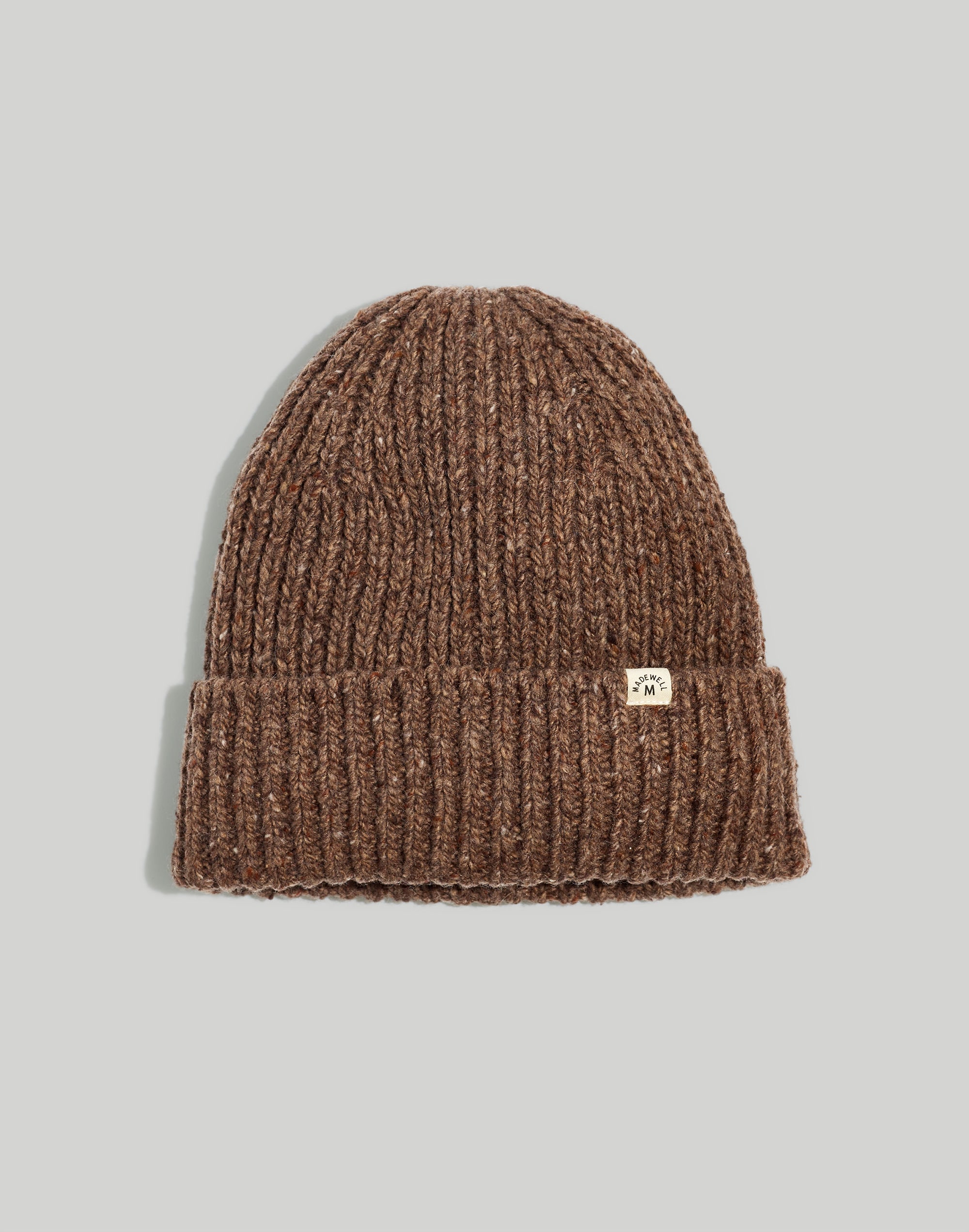 Ribbed Wool Beanie