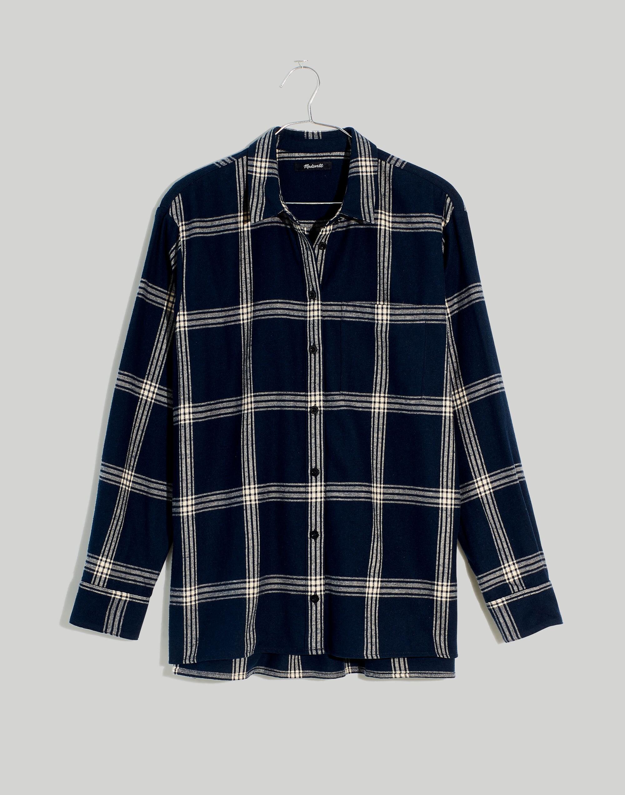 Oversized Ex-Boyfriend Shirt in Plaid