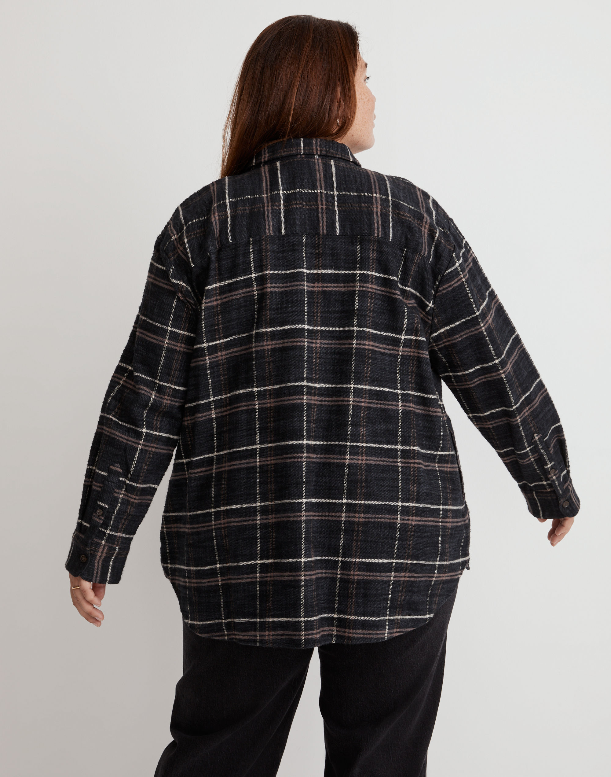 Plus Slub Flannel Sunday Shirt