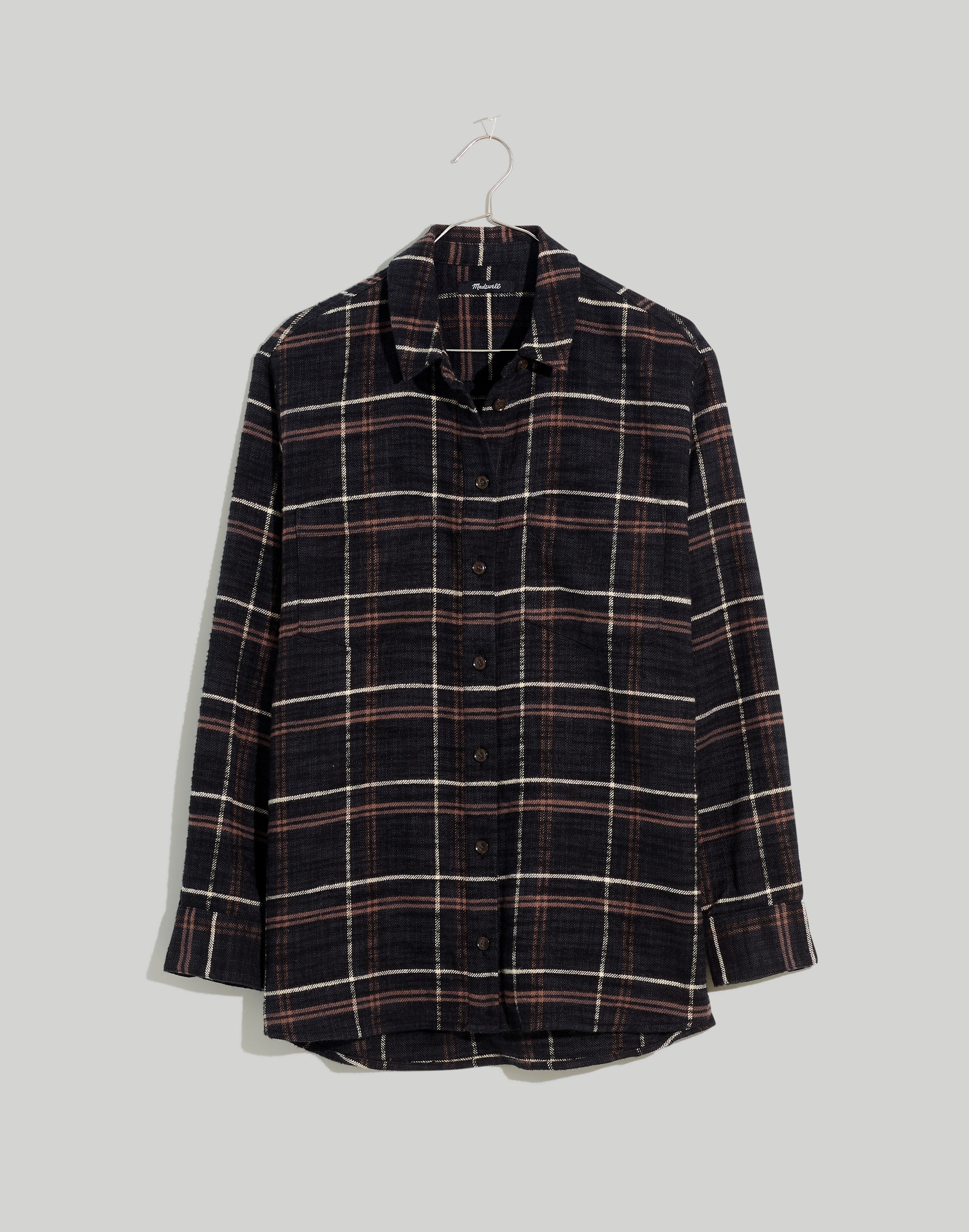 Plus Slub Flannel Sunday Shirt