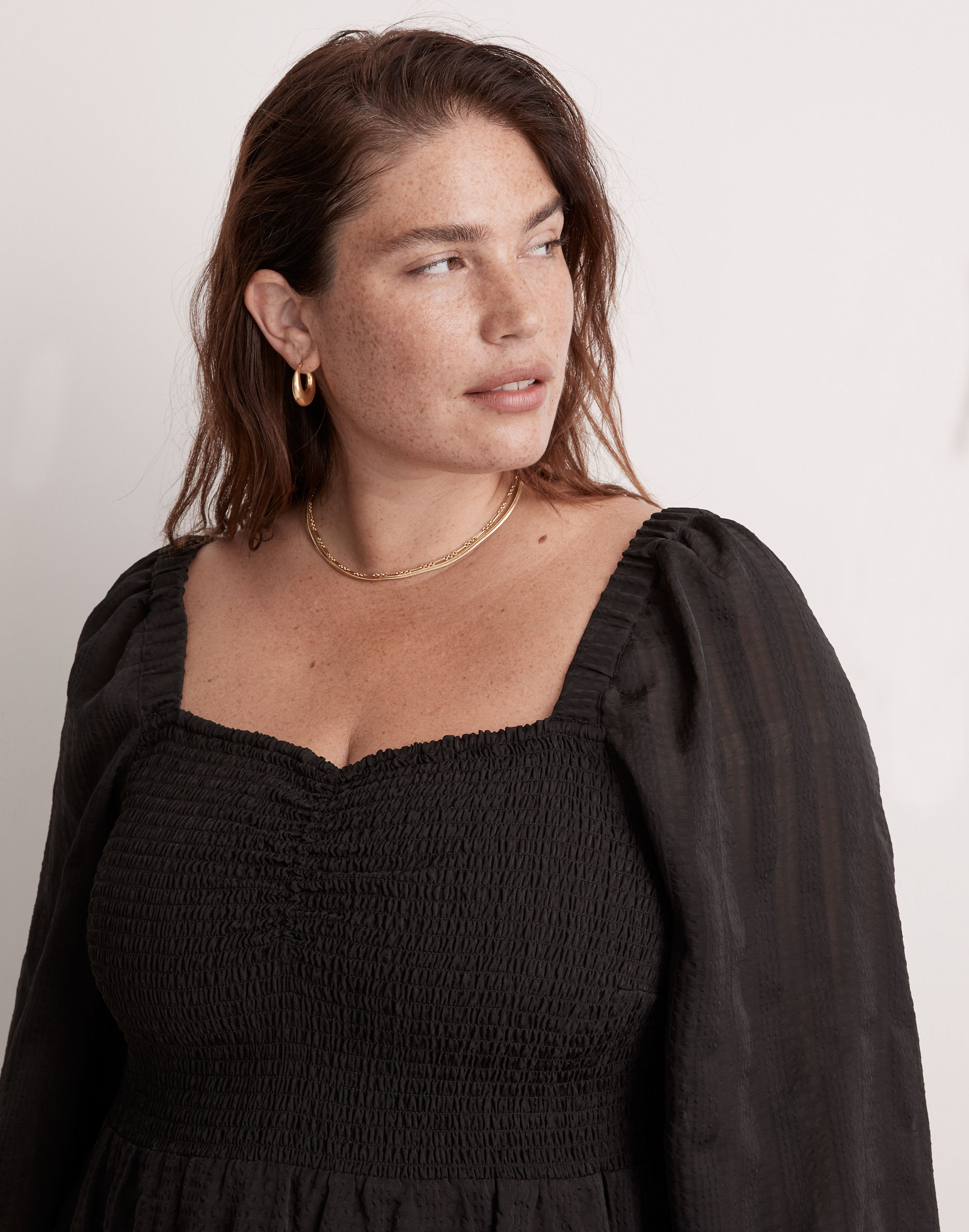 Plus Lucie Sweetheart Midi Dress