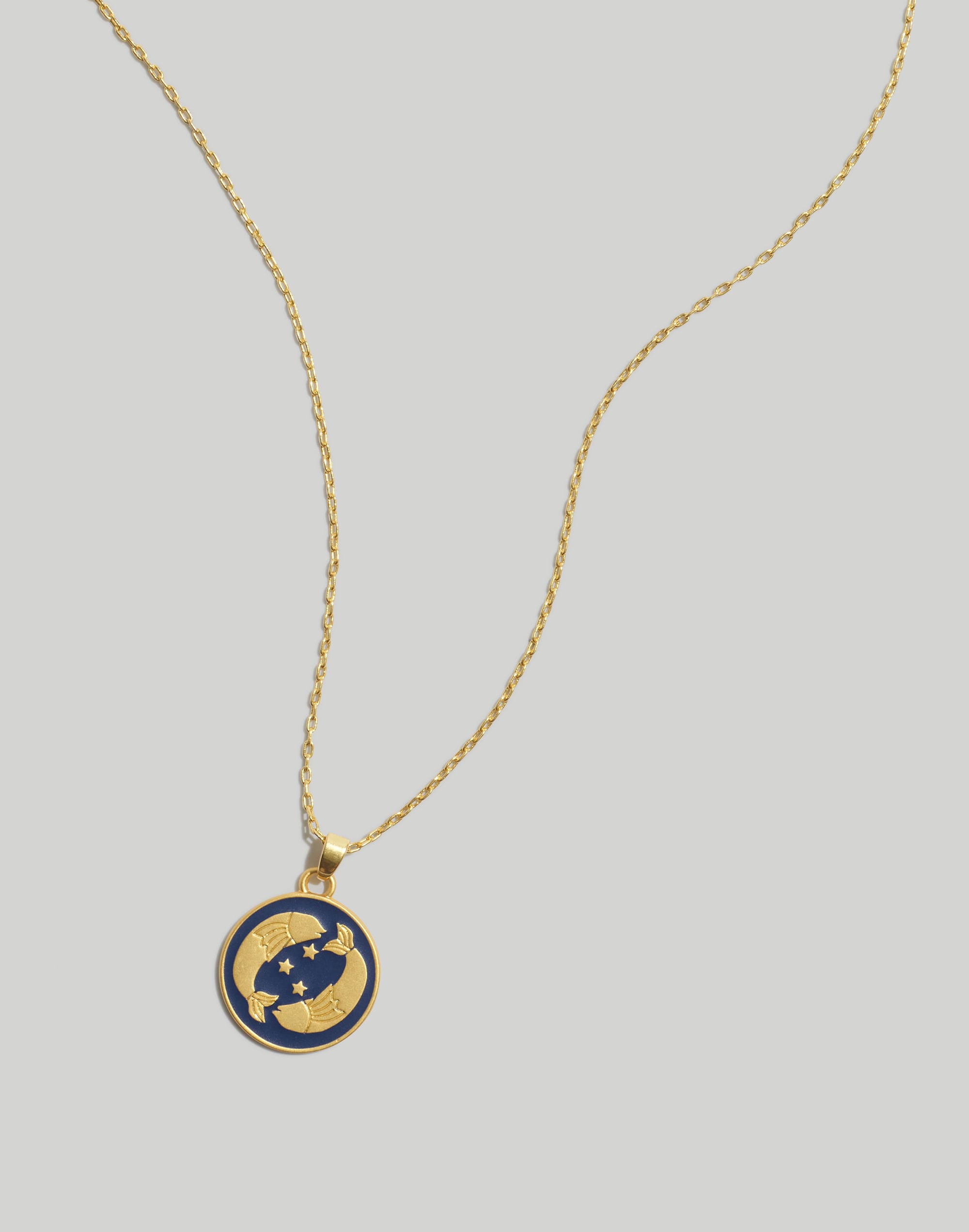 Zodiac Pendant Necklace