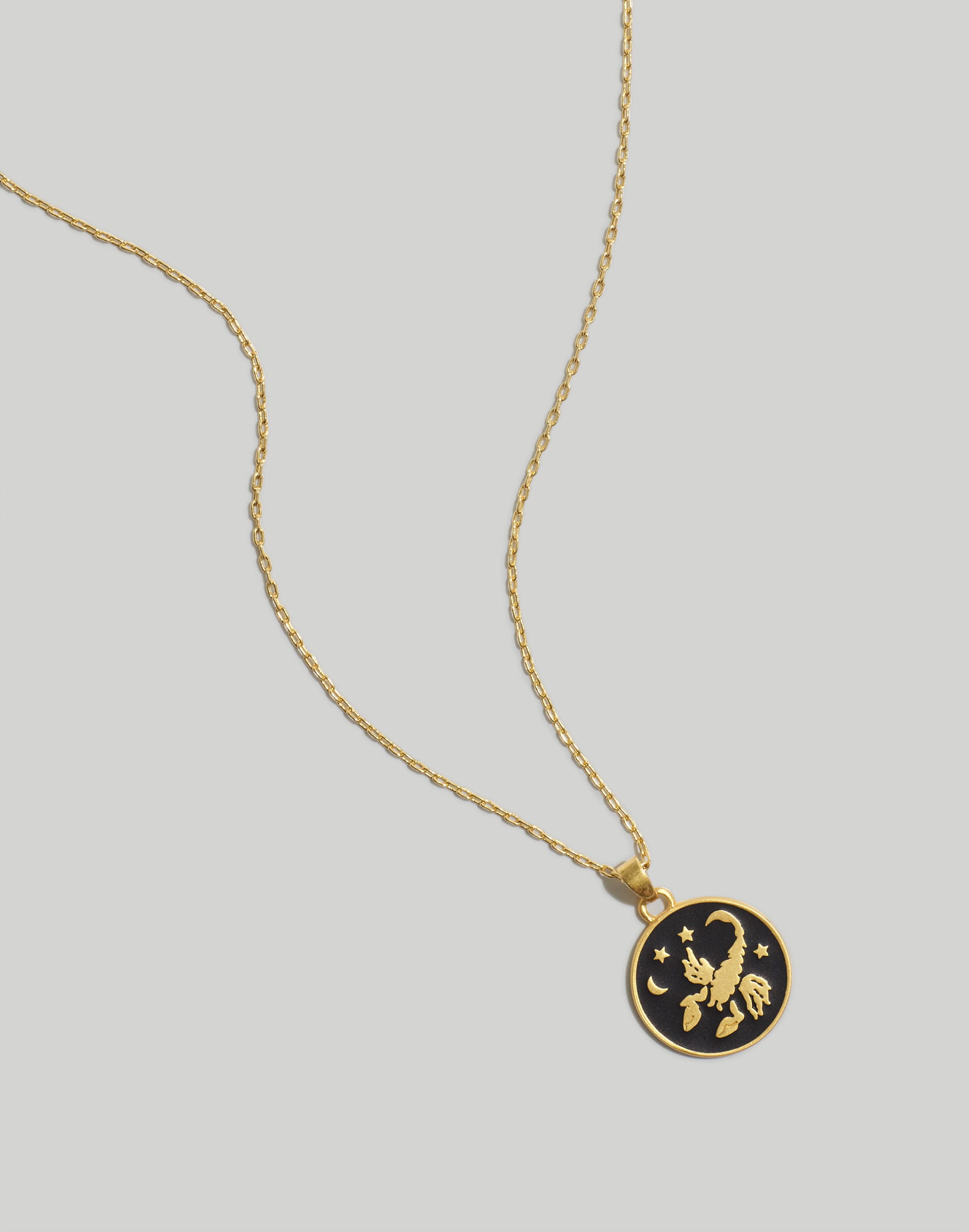 Zodiac Pendant Necklace