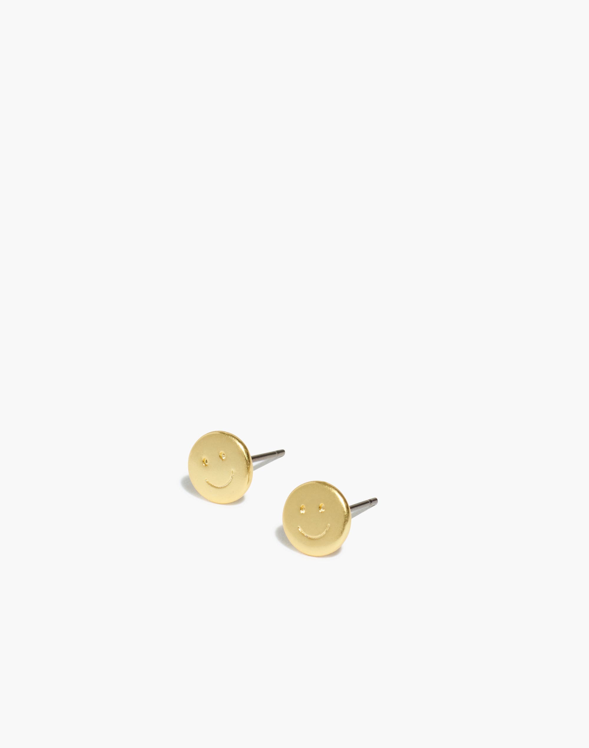 Smiley Face Stud Earrings