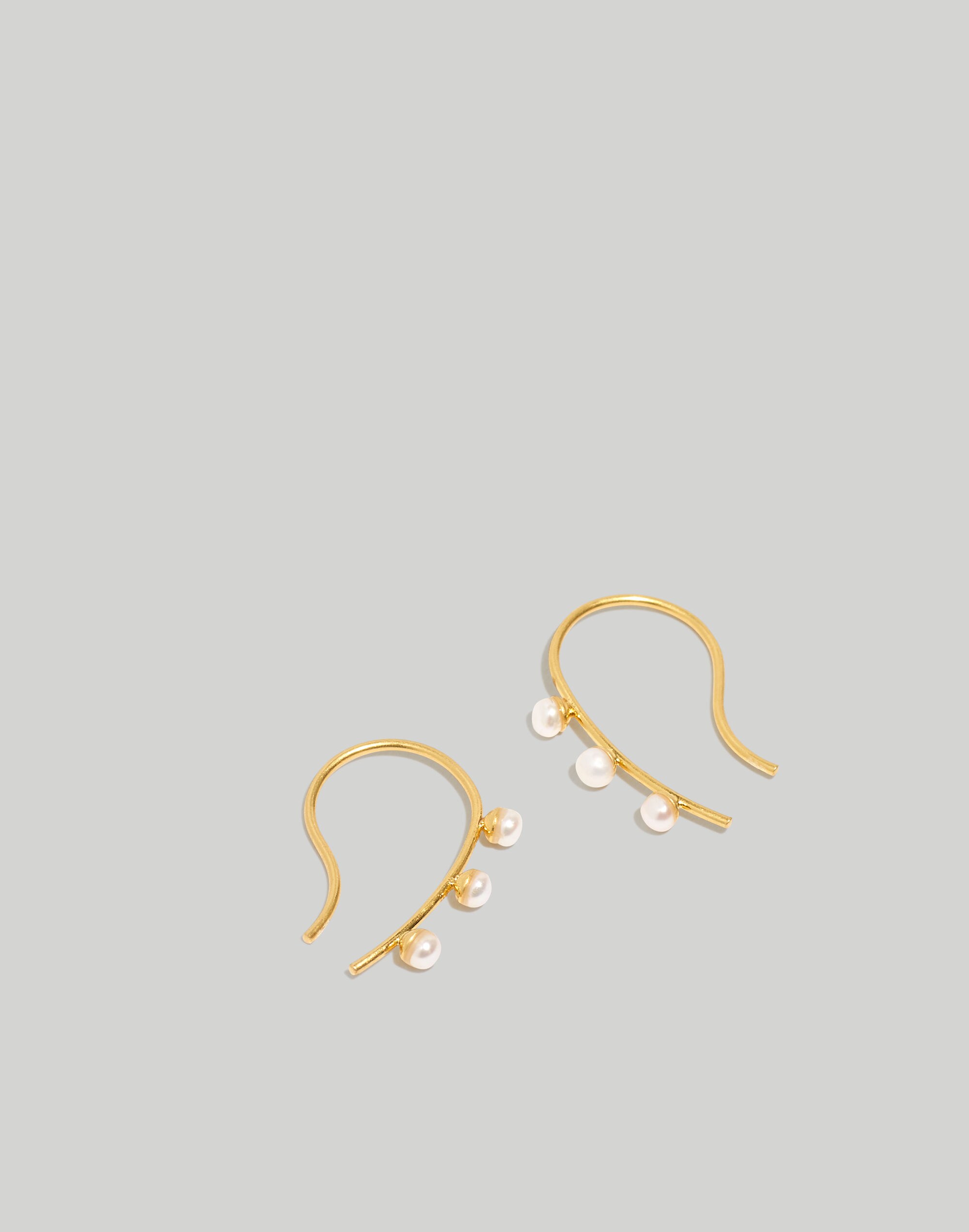 Freshwater Pearl Threader Earrings