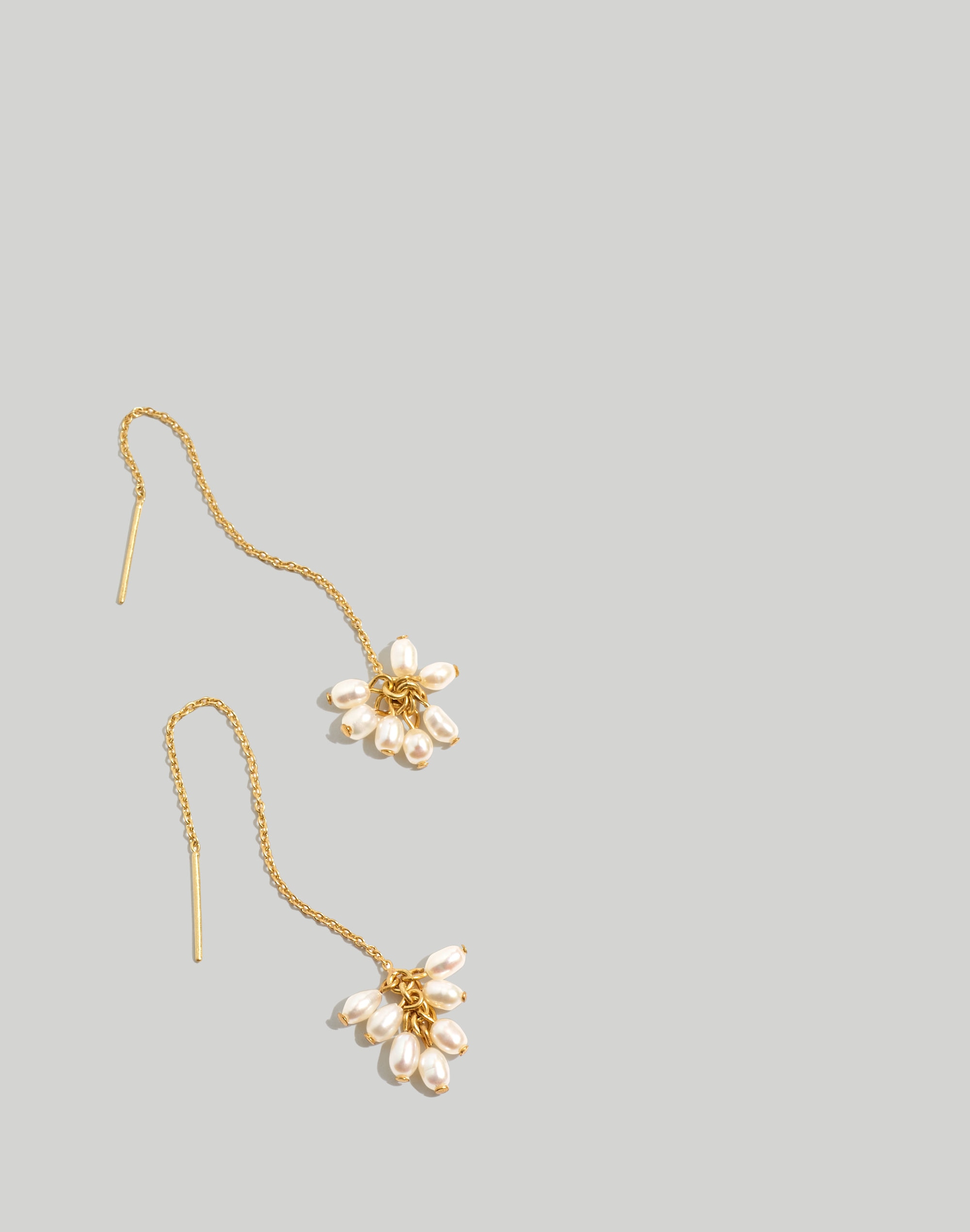 Freshwater Pearl Threader Earrings