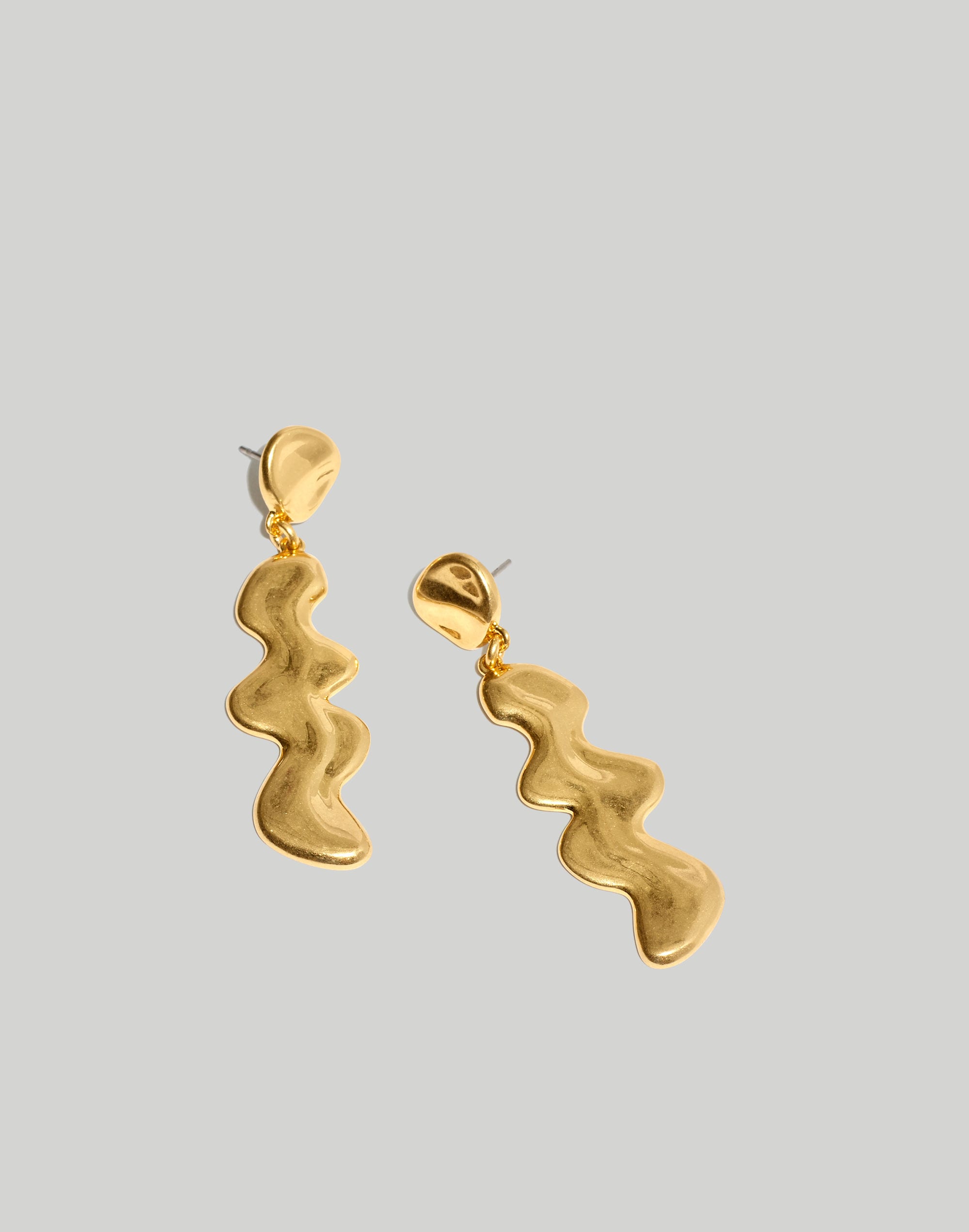 Squiggle Drop Earrings