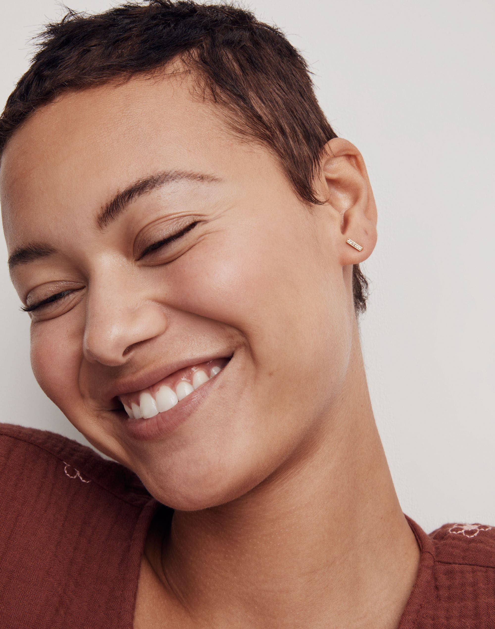 Three-Pack Bar Stud Earring Set