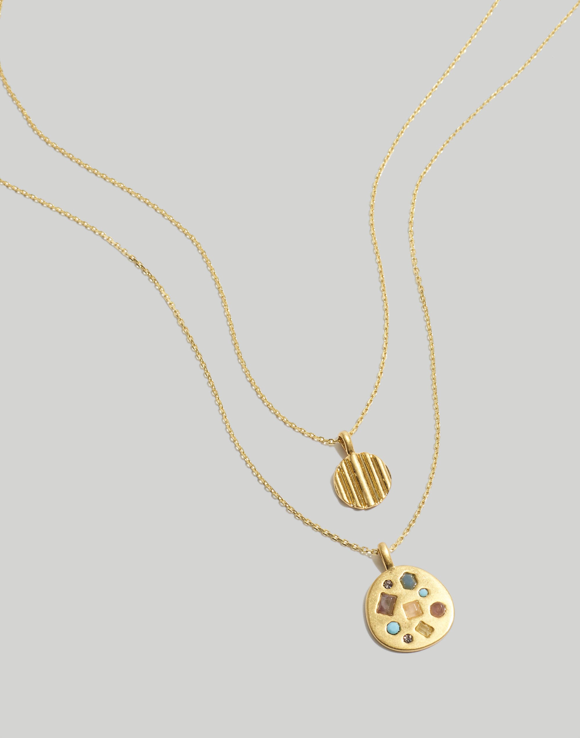 Two-Pack Semiprecious Necklace Set