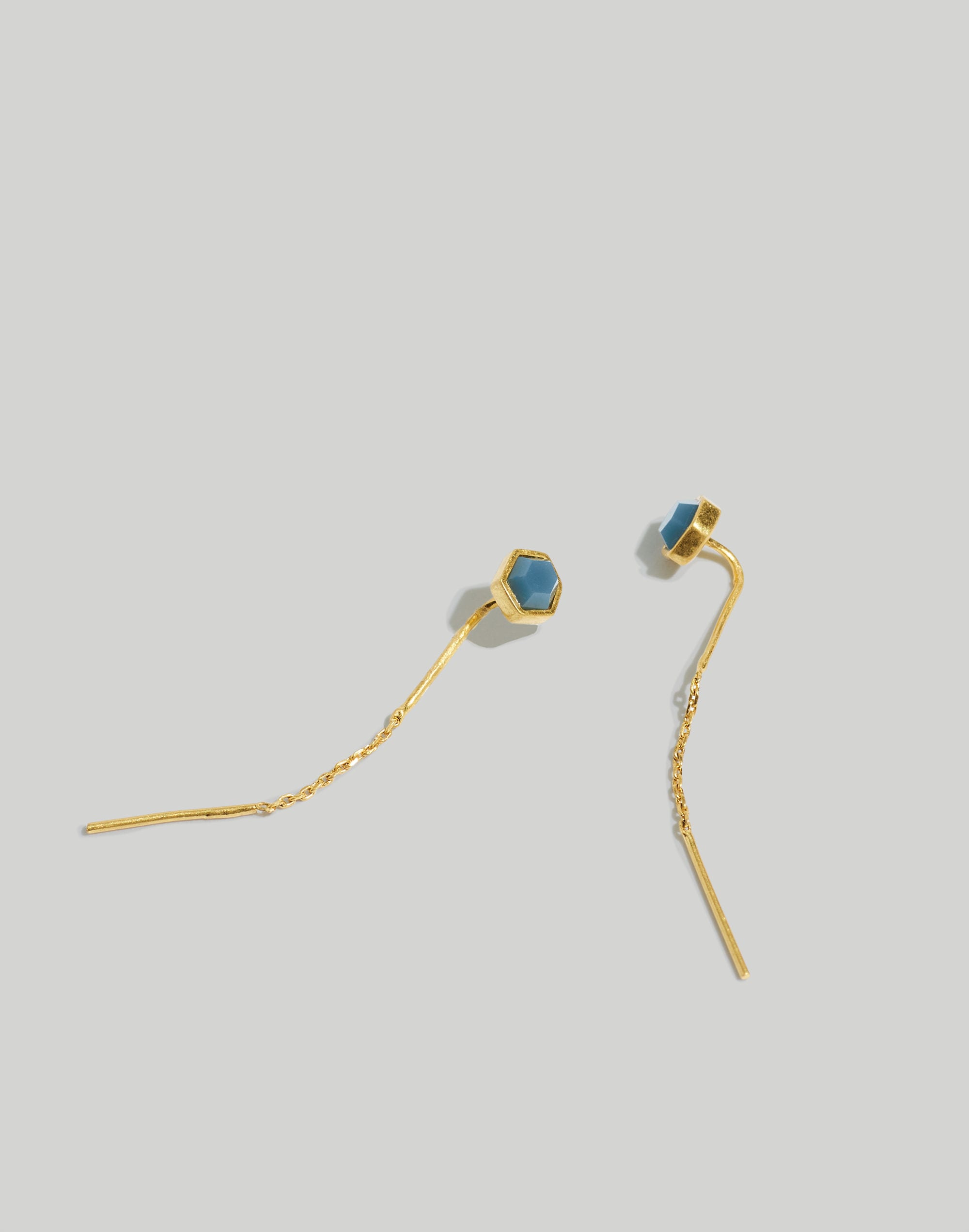 Resin Threader Earrings