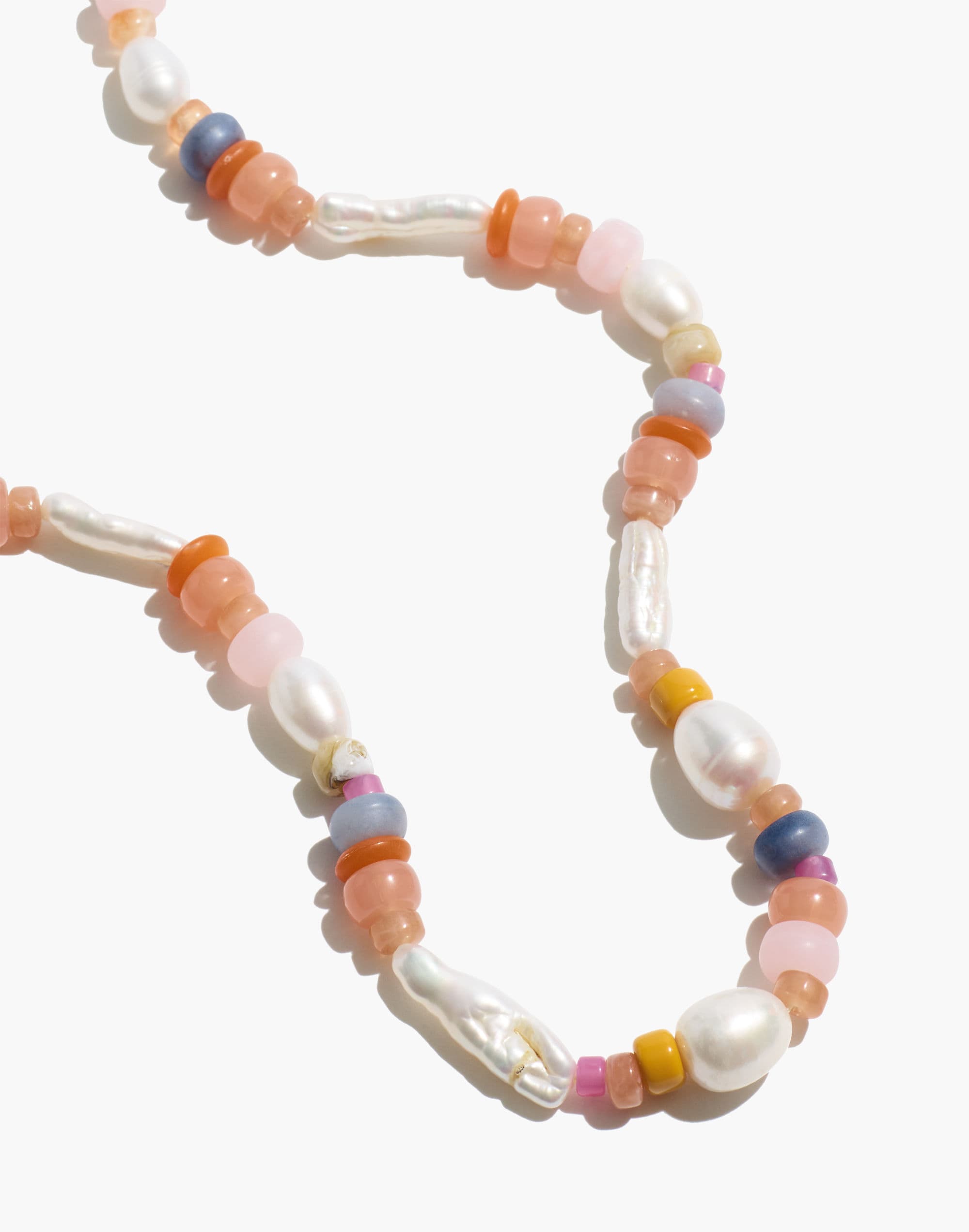 Mixed Beaded Choker Necklace