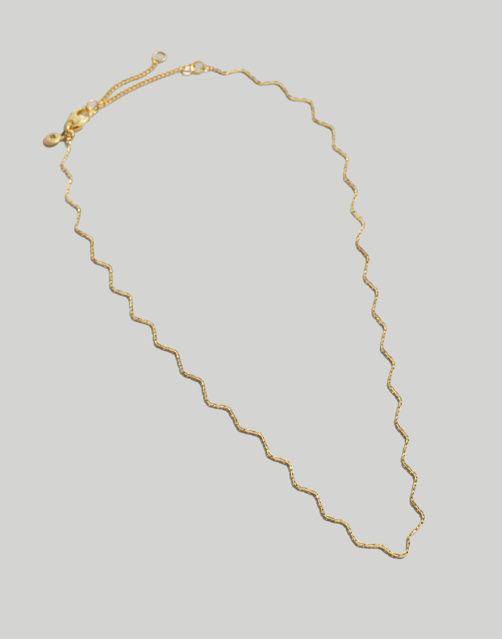 Wavy Chain Necklace