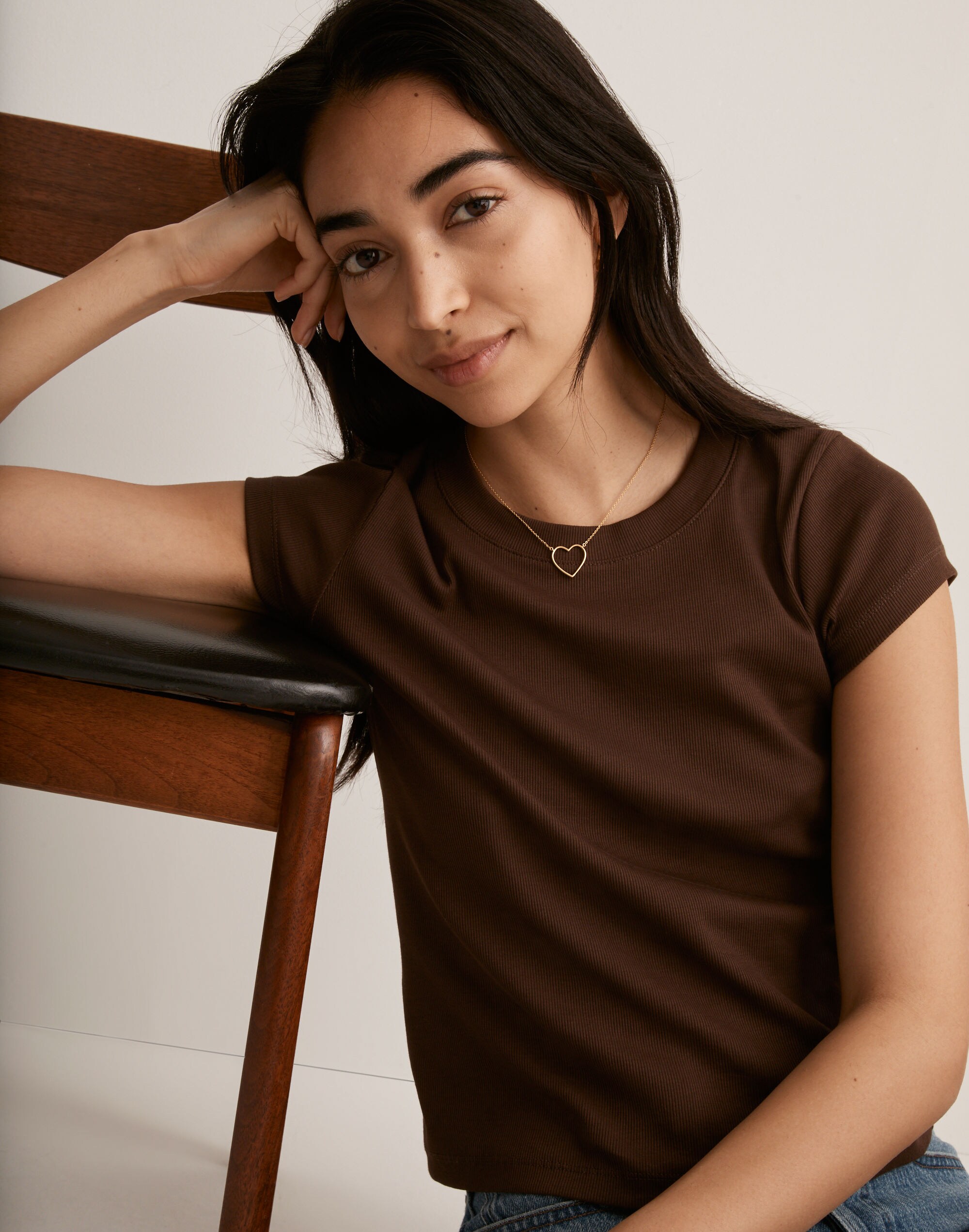 Open-Wire Heart Necklace