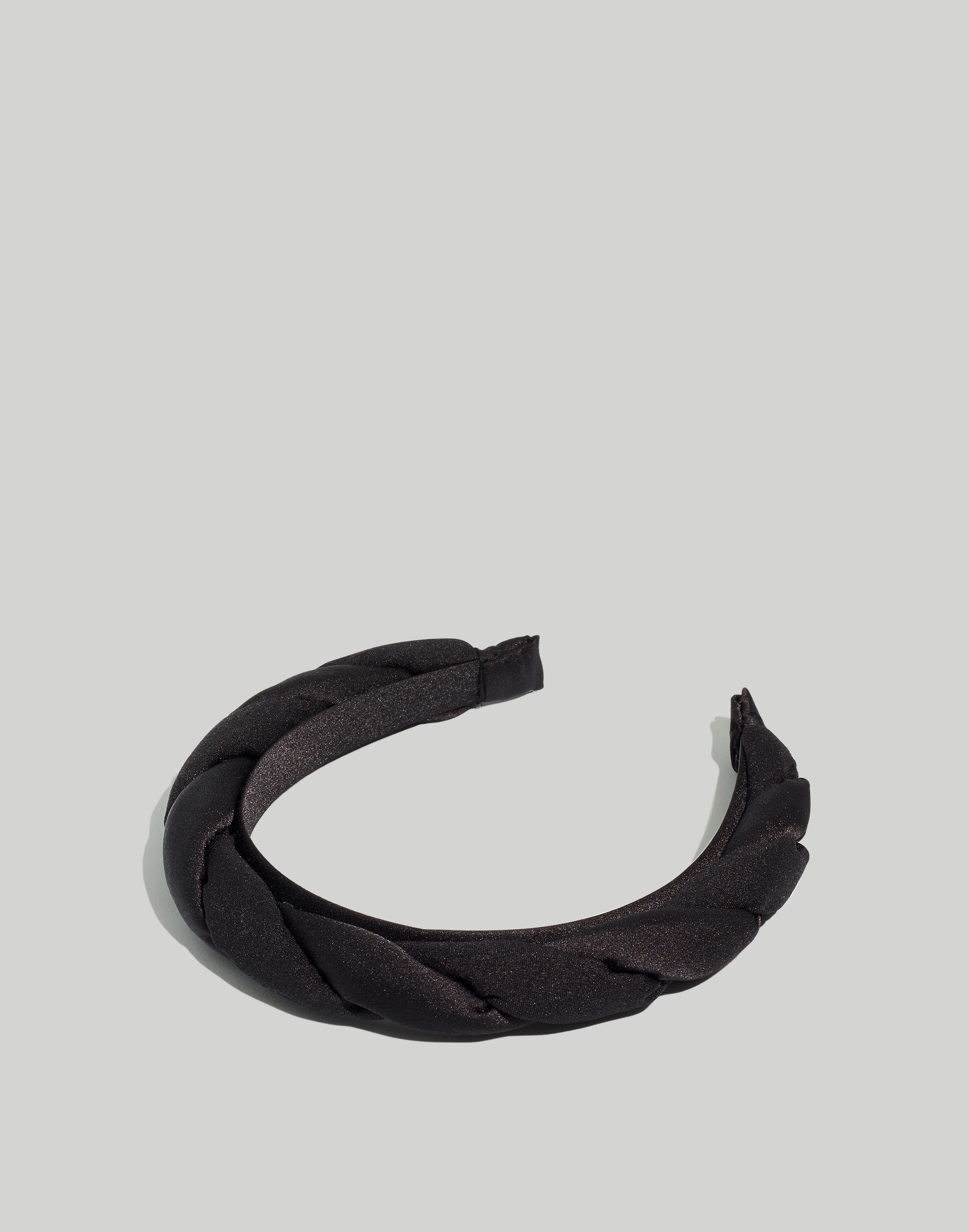 Puffy Satin Wrapped Headband