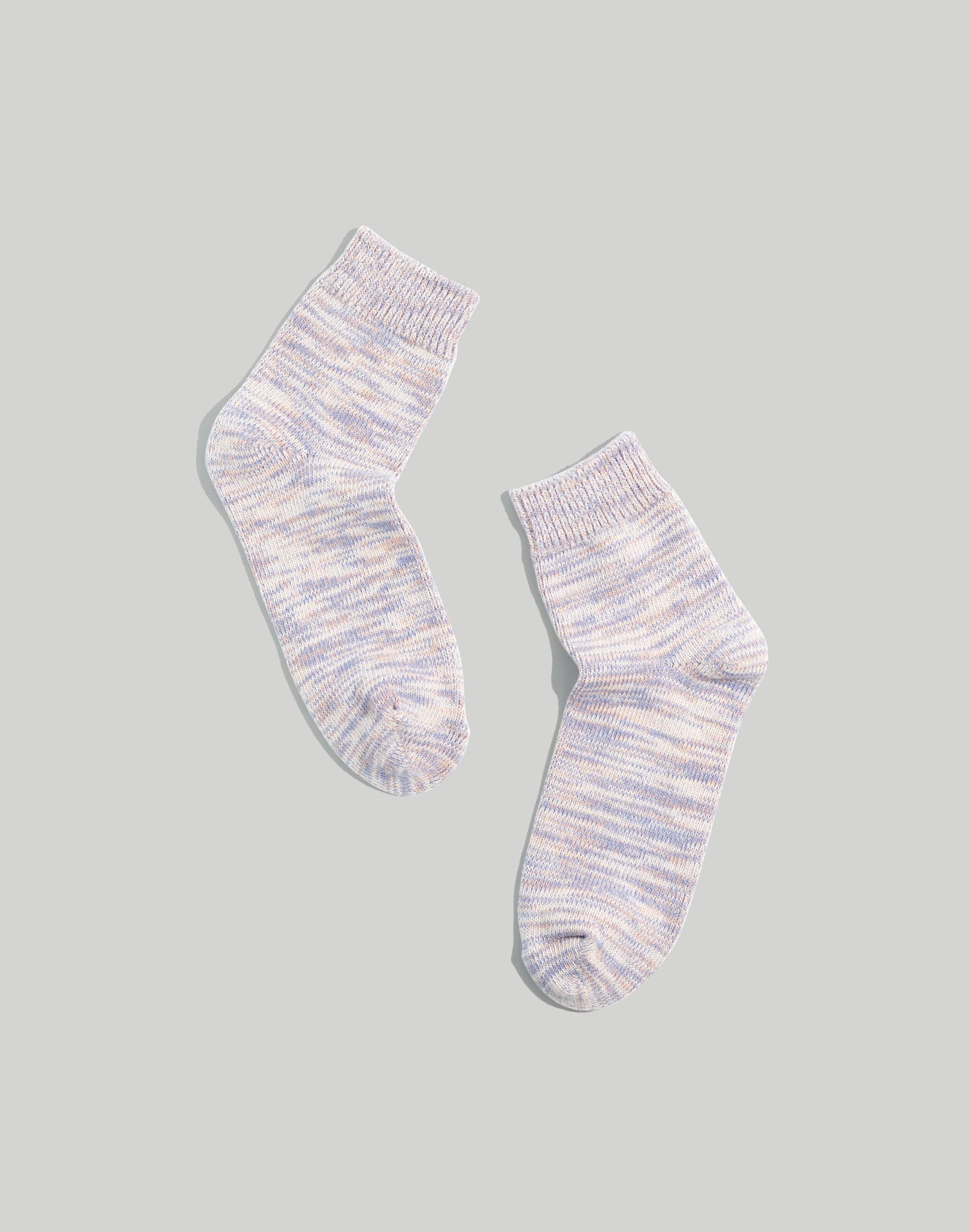 Space-Dyed Ankle Socks