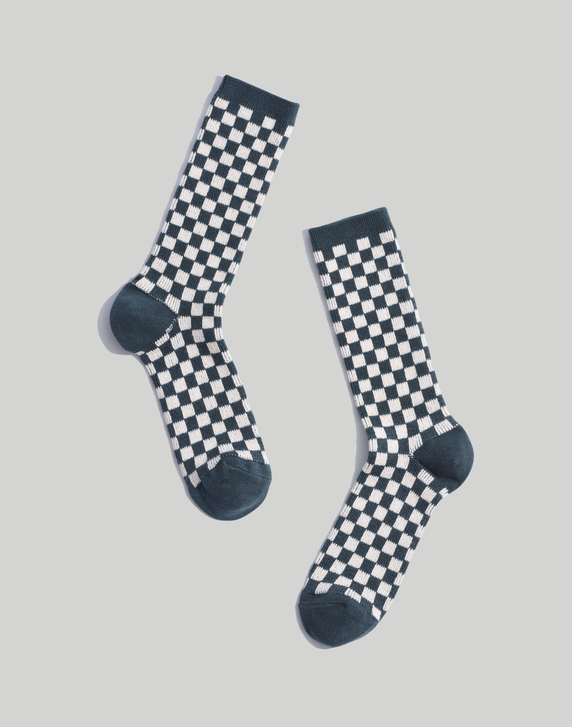 Checkerboard Trouser Socks