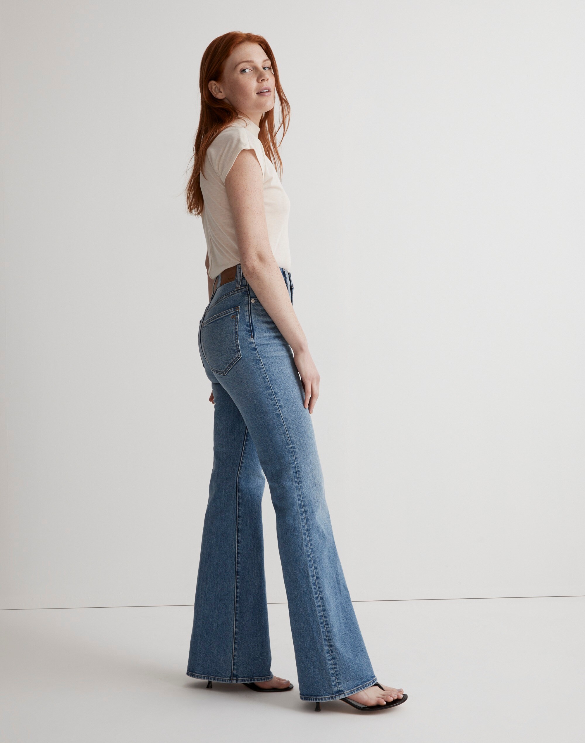 The Curvy Perfect Vintage Flare Jean in Tarlow Wash
