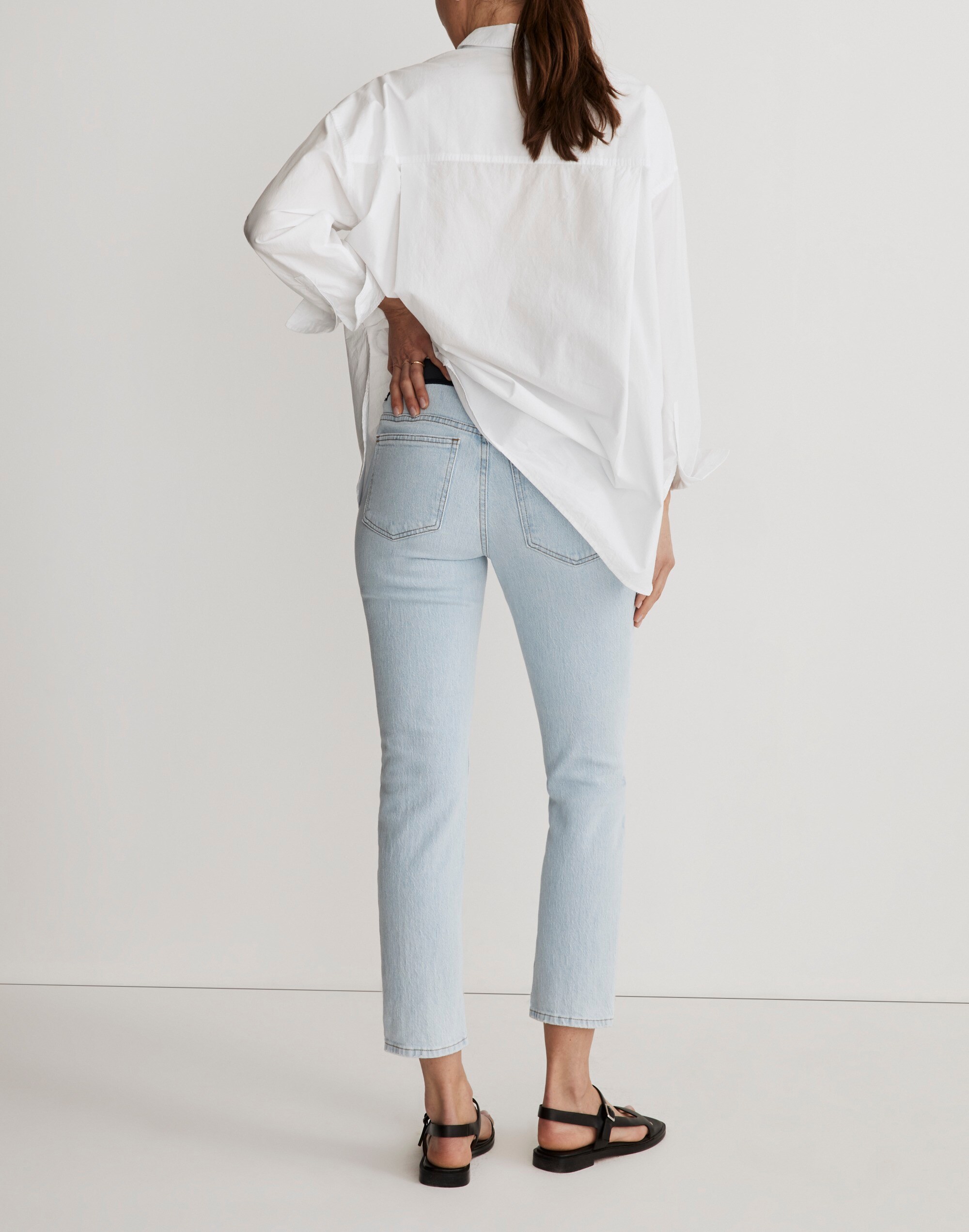Maternity Over-the-Belly Perfect Vintage Jeans in Delora Wash