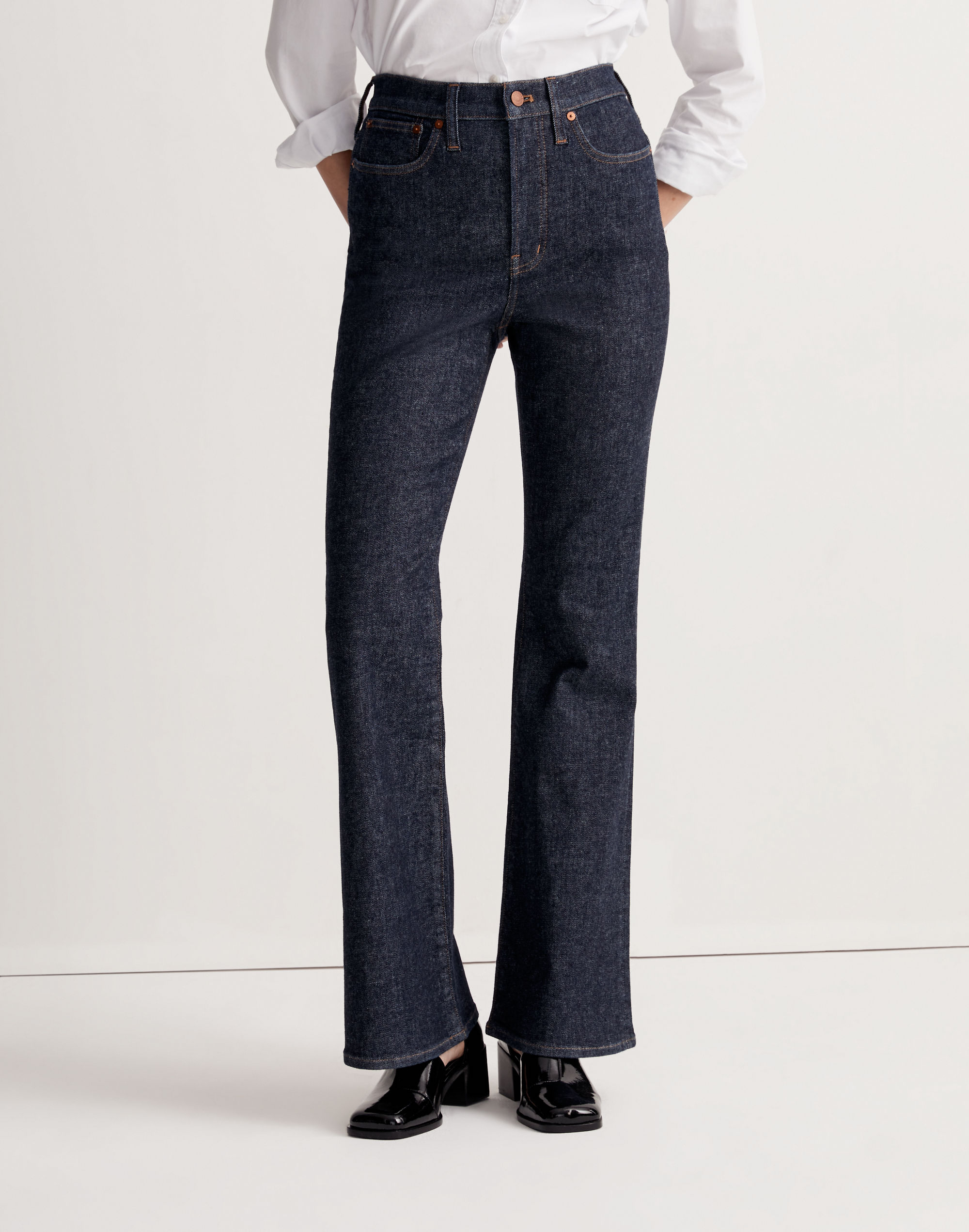 The Perfect Vintage Flare Jean Wrenford Wash