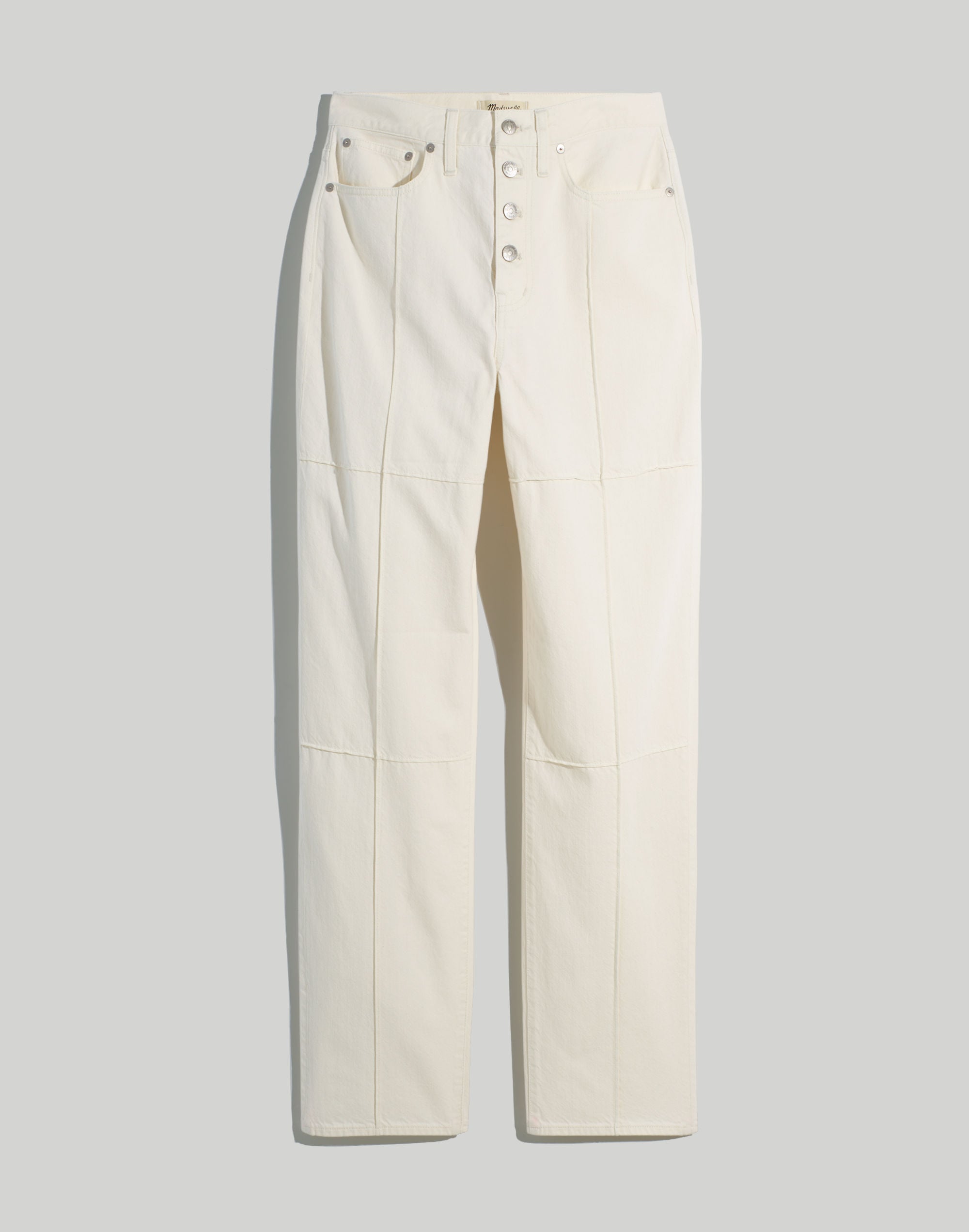 Baggy Straight Jeans in Vintage Canvas