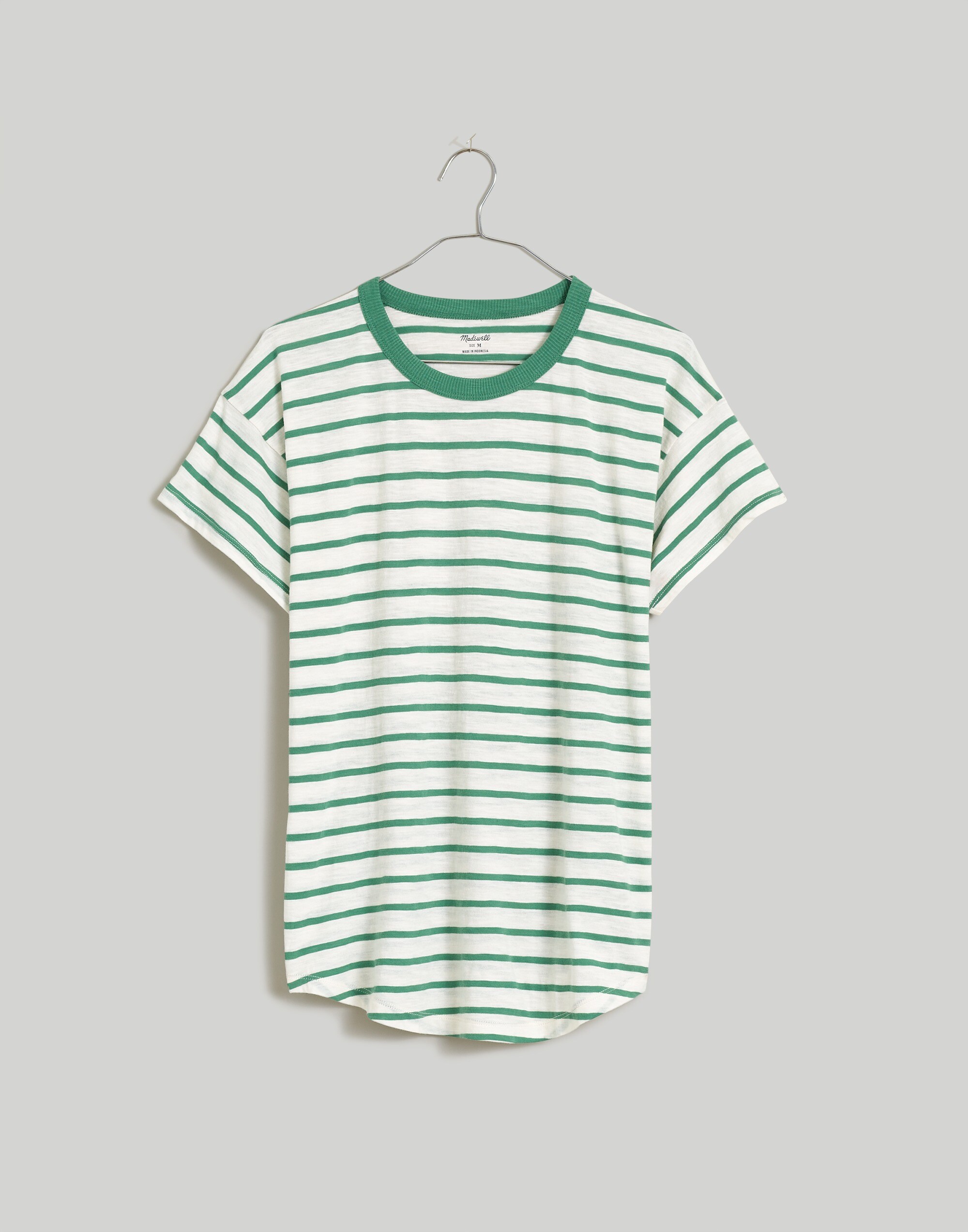 Plus Whisper Cotton Crew Neck Tee