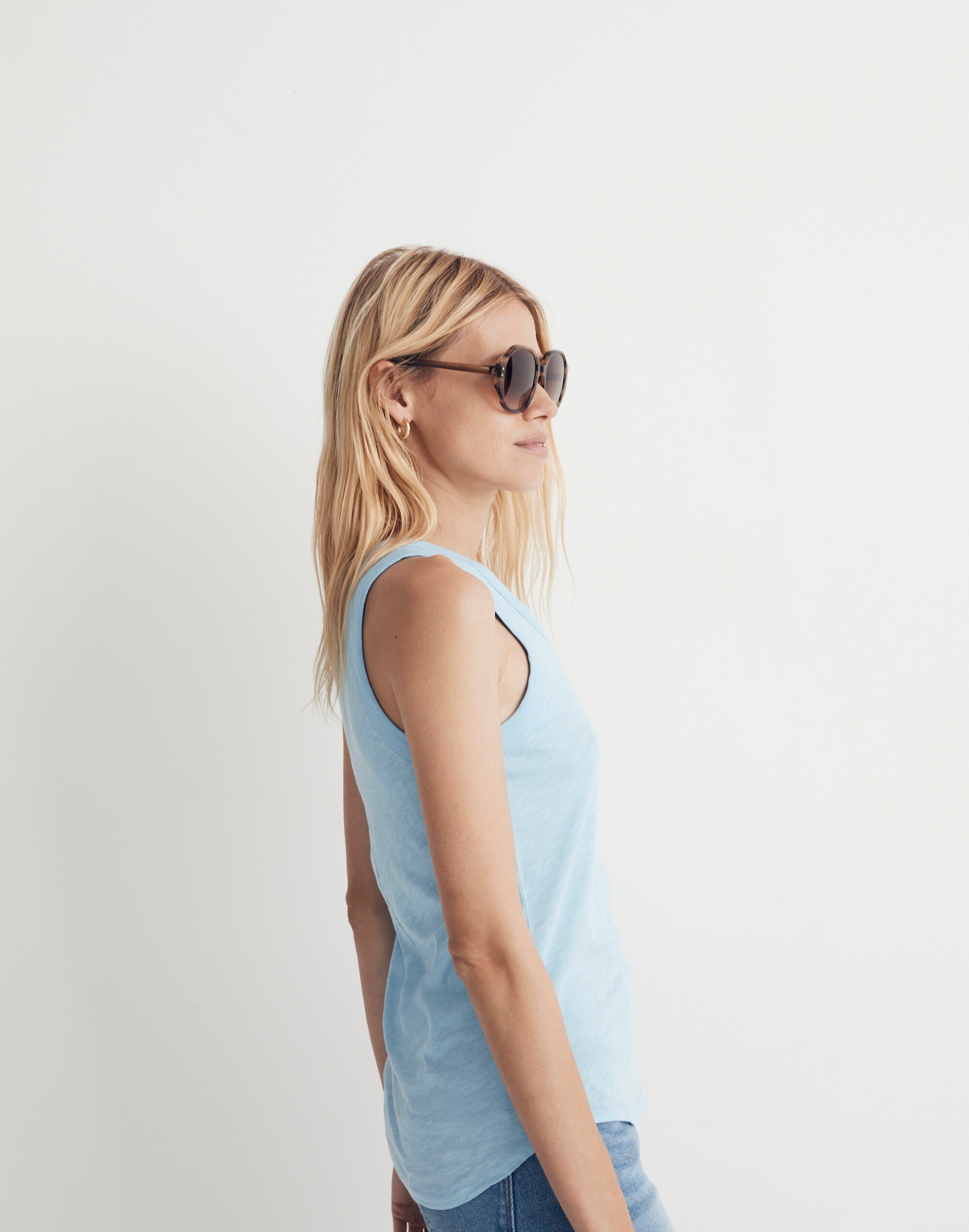 Whisper Cotton Scoopneck Tank Top