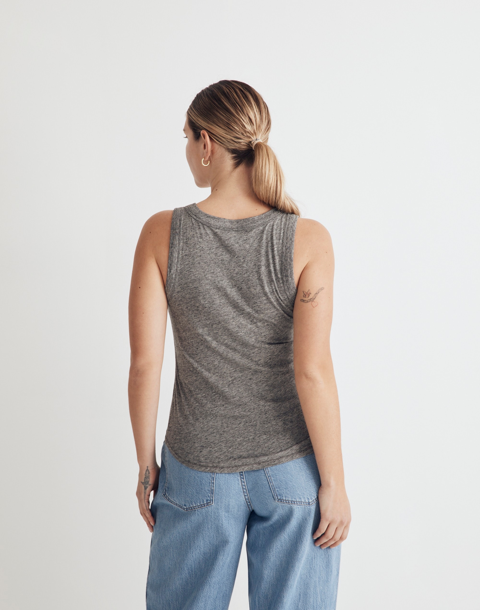 Whisper Cotton Scoopneck Tank Top