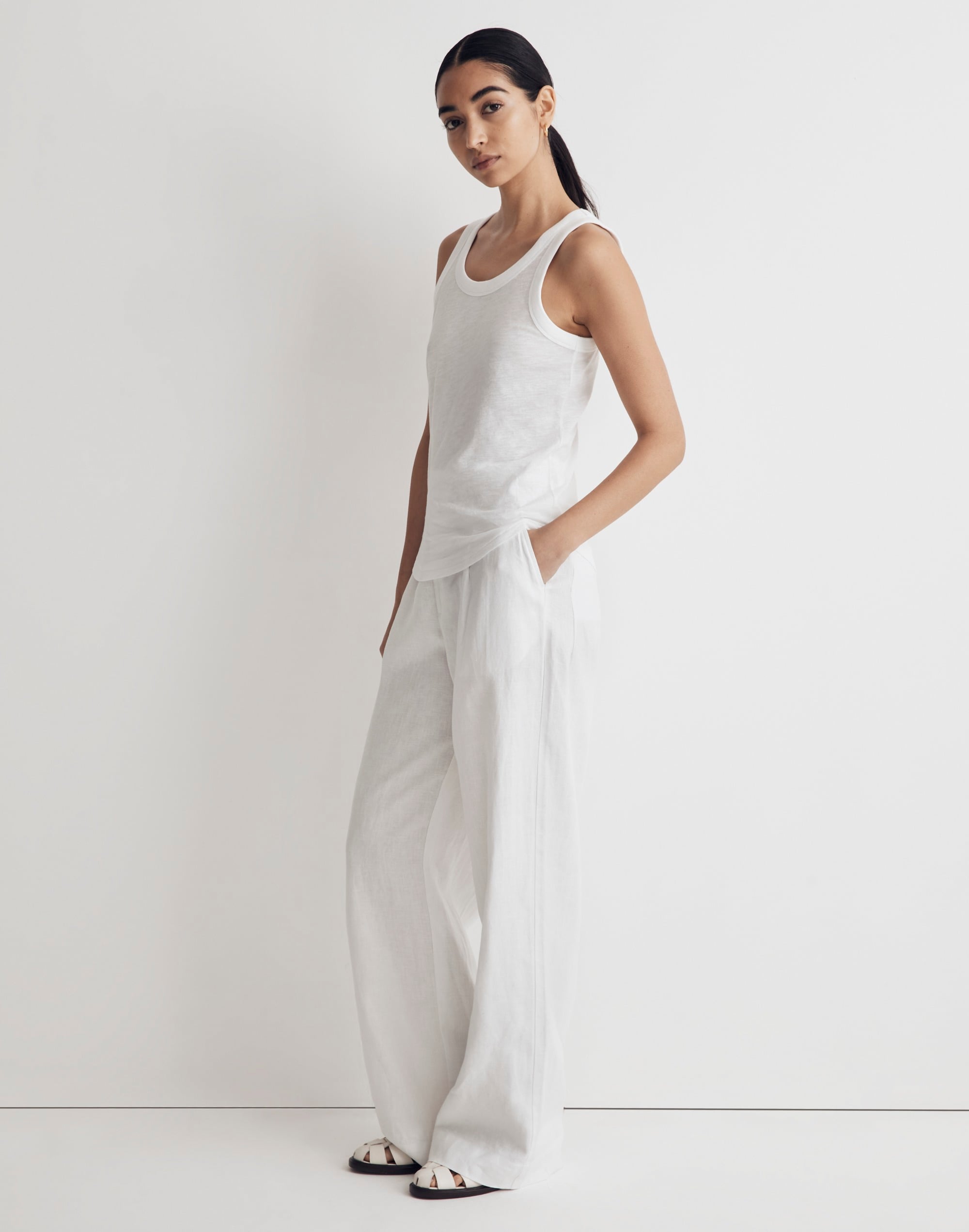 Whisper Cotton Scoopneck Tank Top