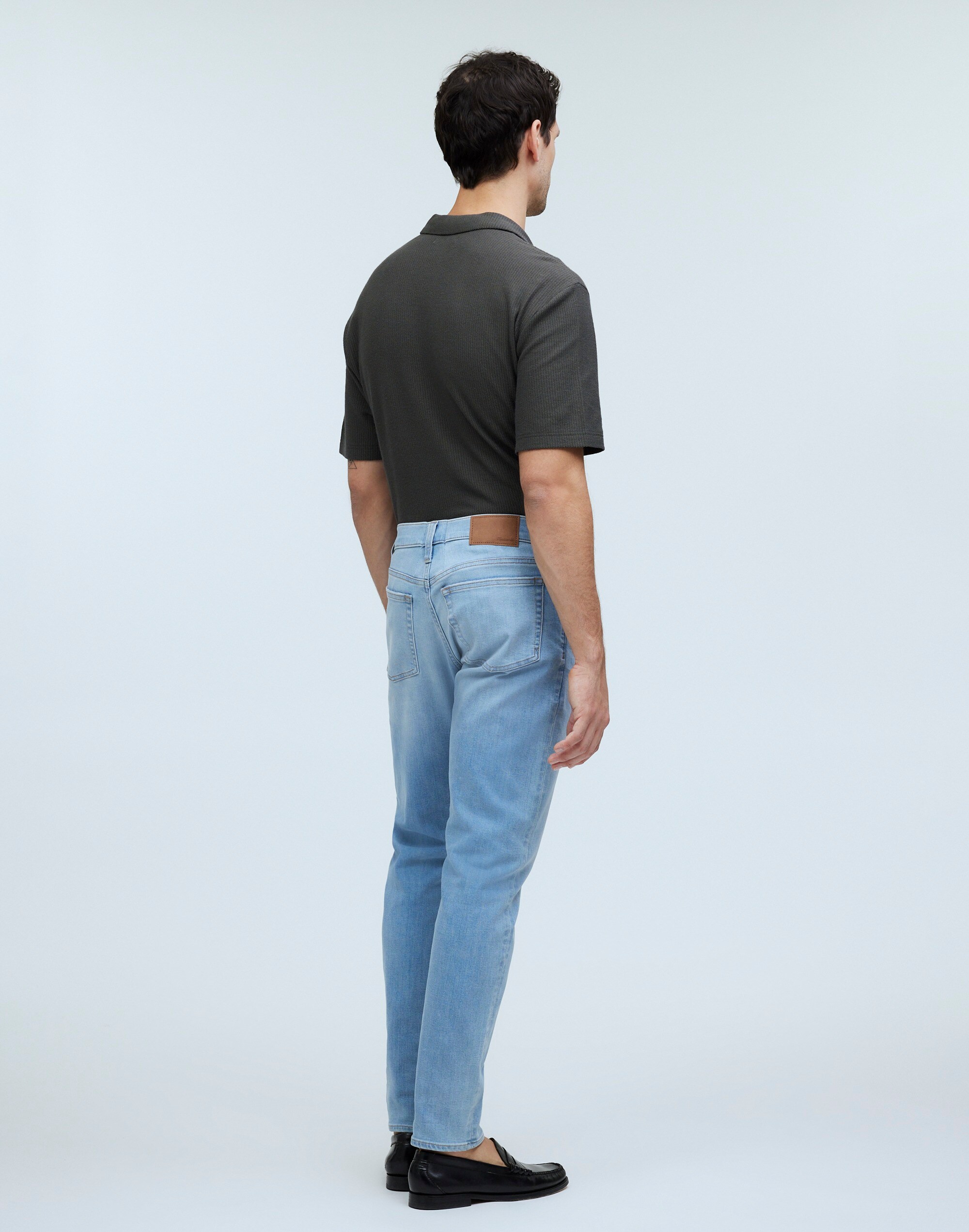 Slim Jeans in Homeway Wash: COOLMAX&reg; Denim Edition in homeway wash image 4