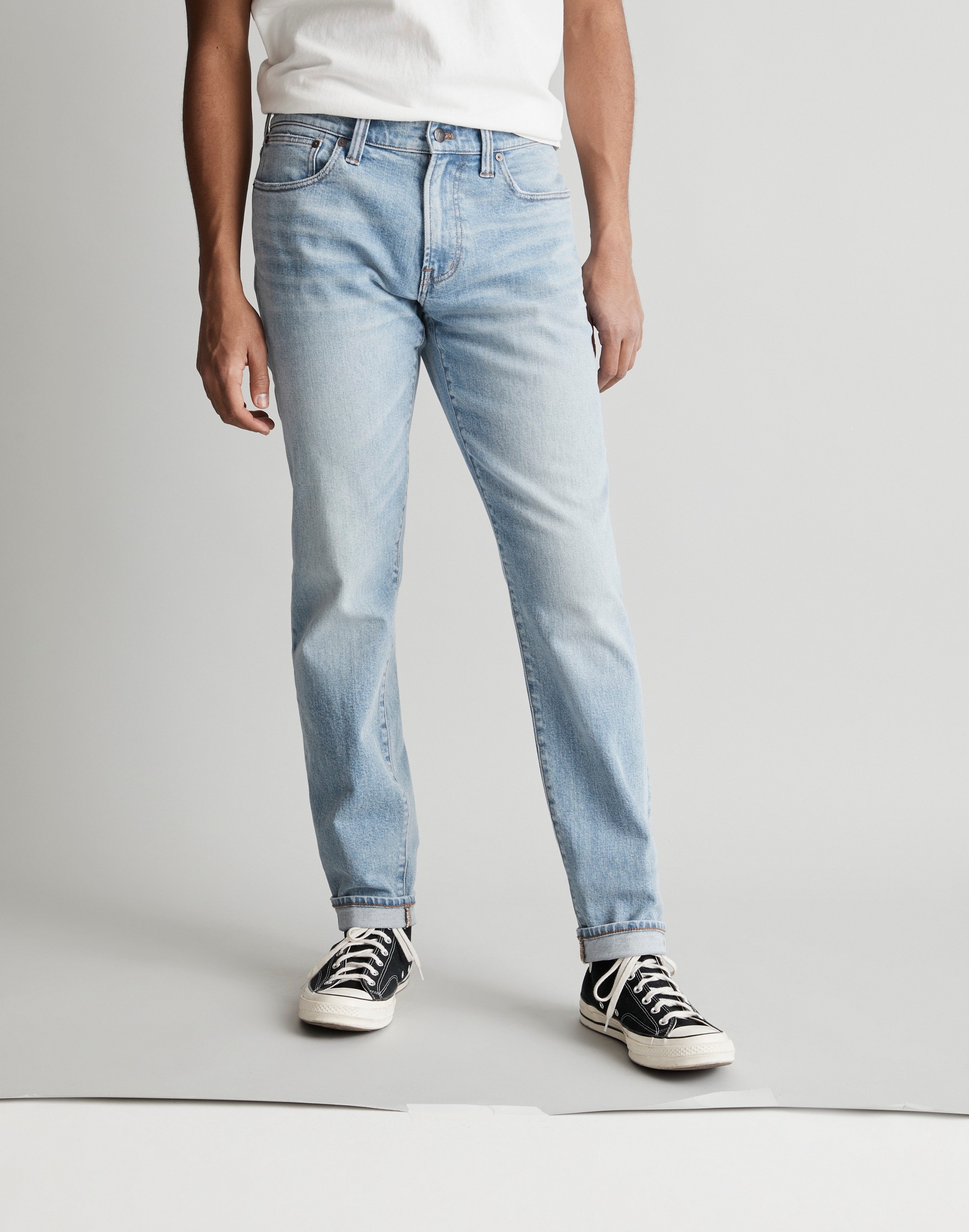Athletic Slim Jeans in Manorford Wash: Water.org Selvedge Edition