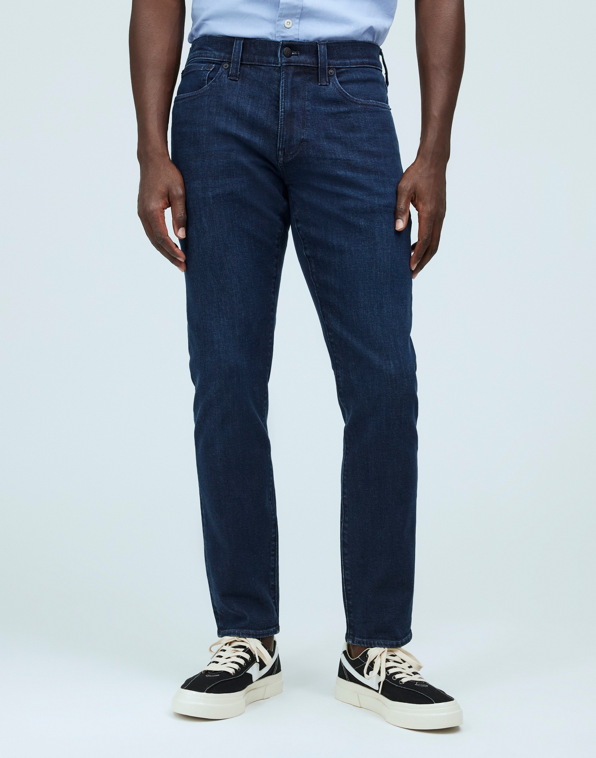 Shop Mw Athletic Slim Jeans In Chapman Wash