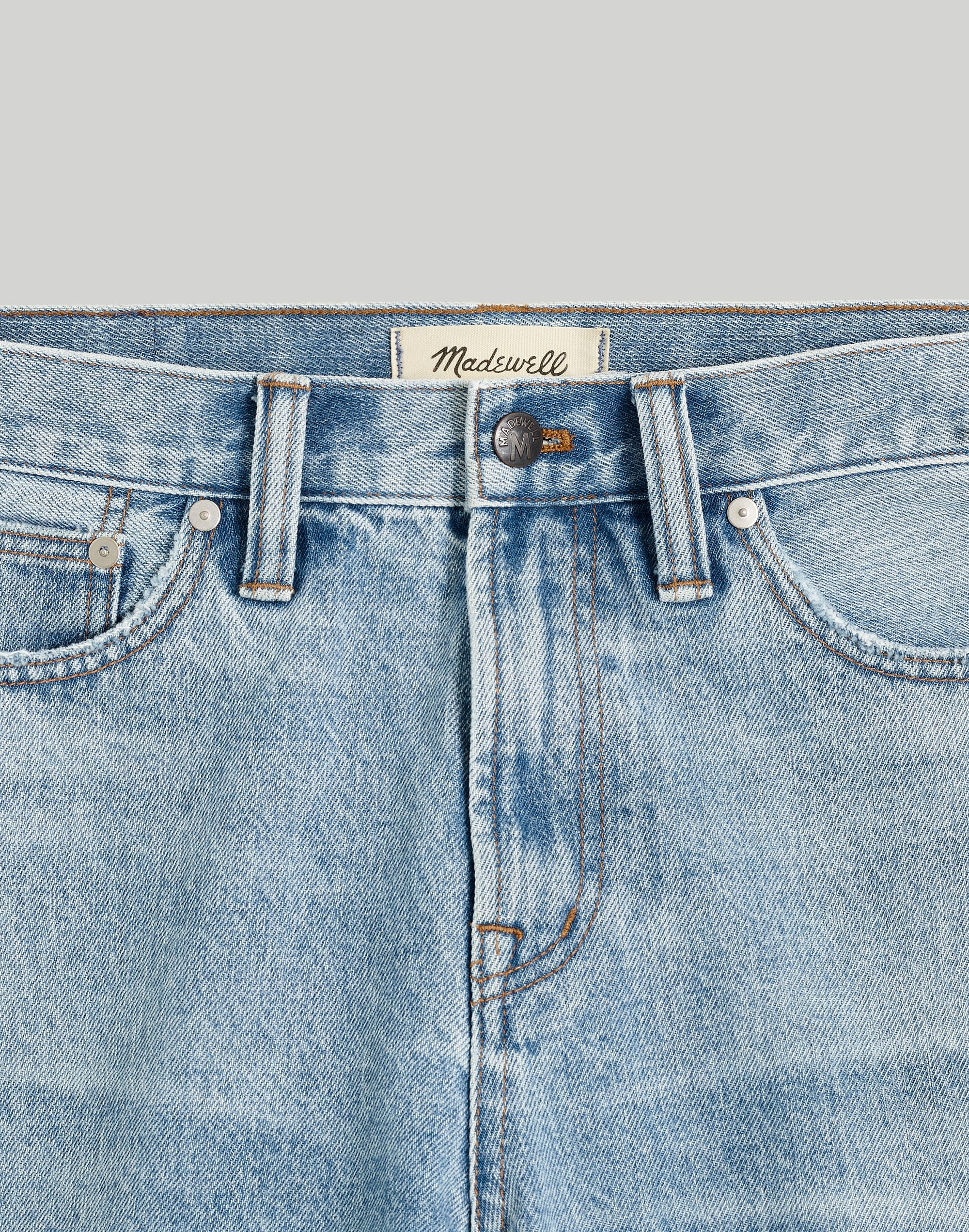 Relaxed Taper Selvedge Jeans in Elmway Wash
