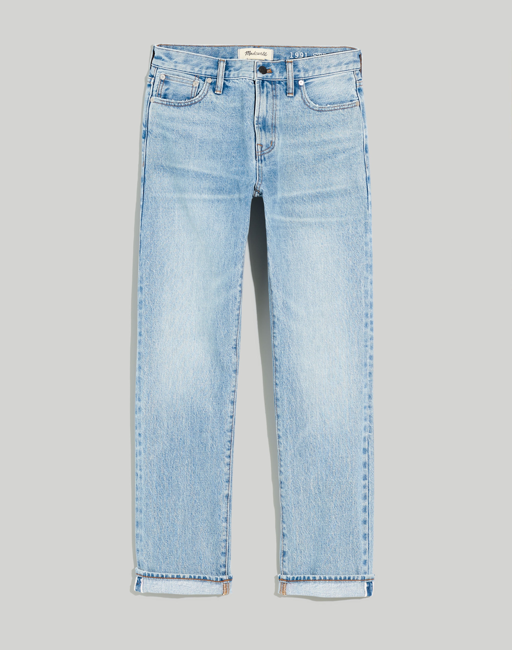 The 1991 Straight-Leg Selvedge Jean in Elmway Wash