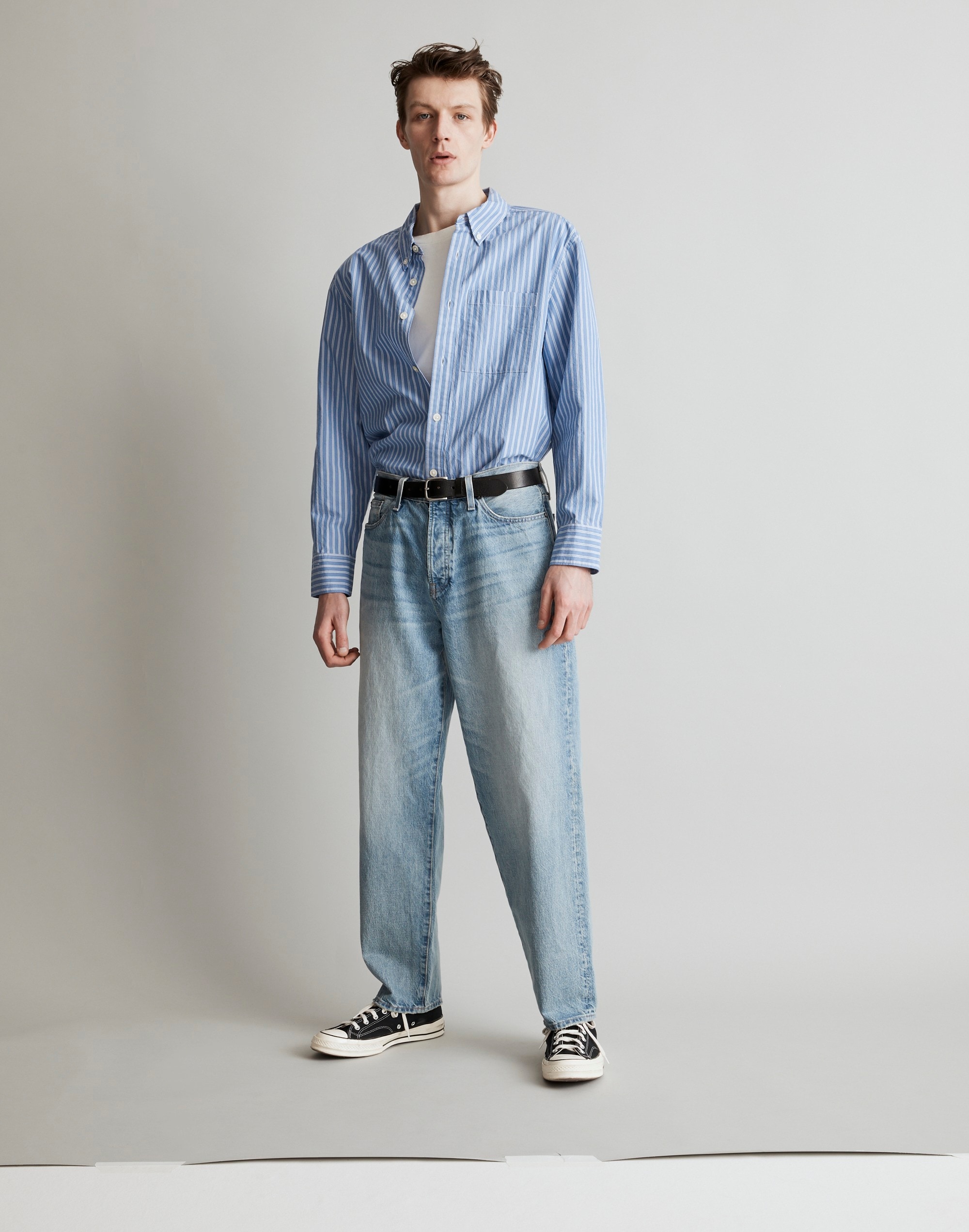 Vintage Straight Jeans in Groveway Wash