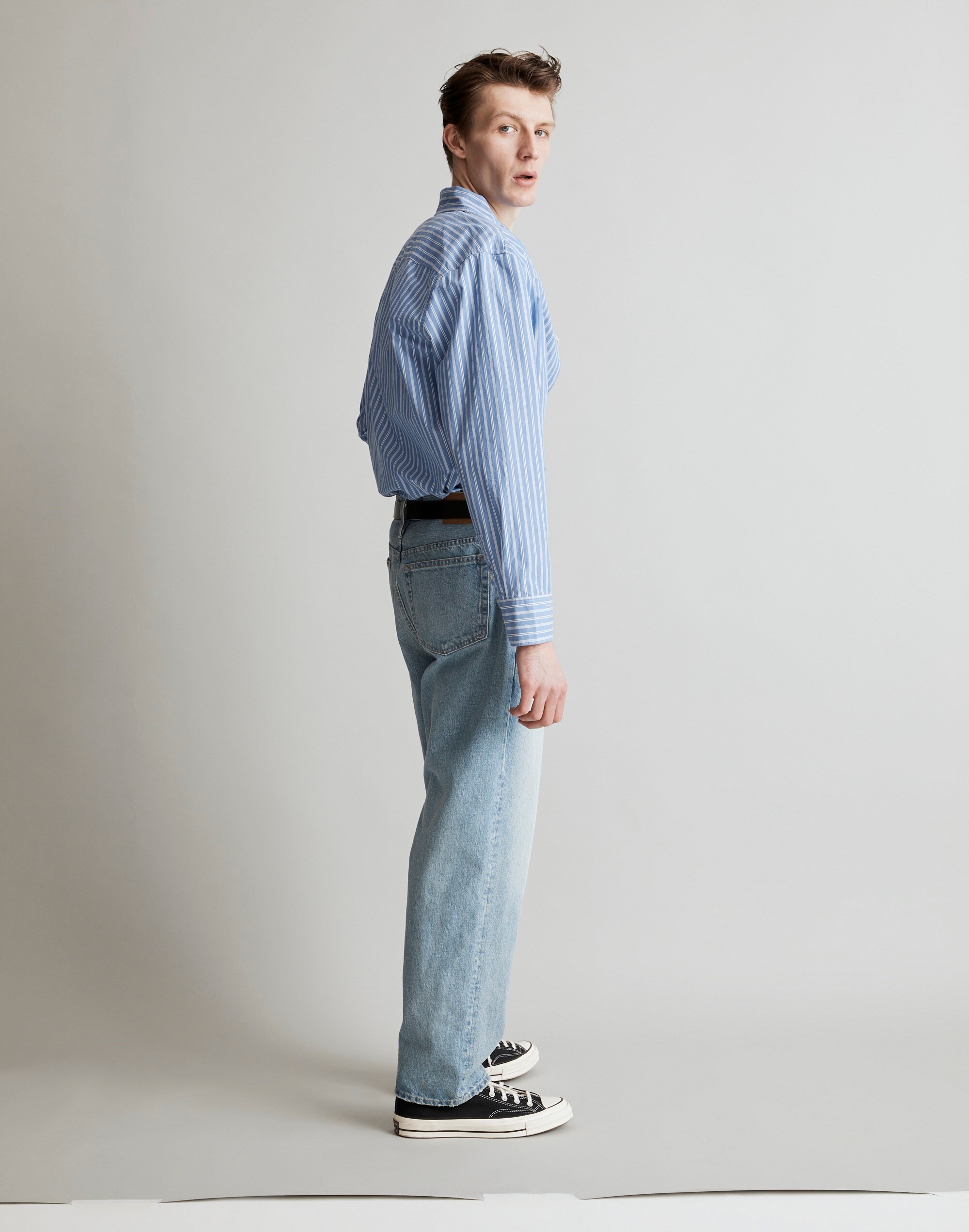 Vintage Straight Jeans in Groveway Wash