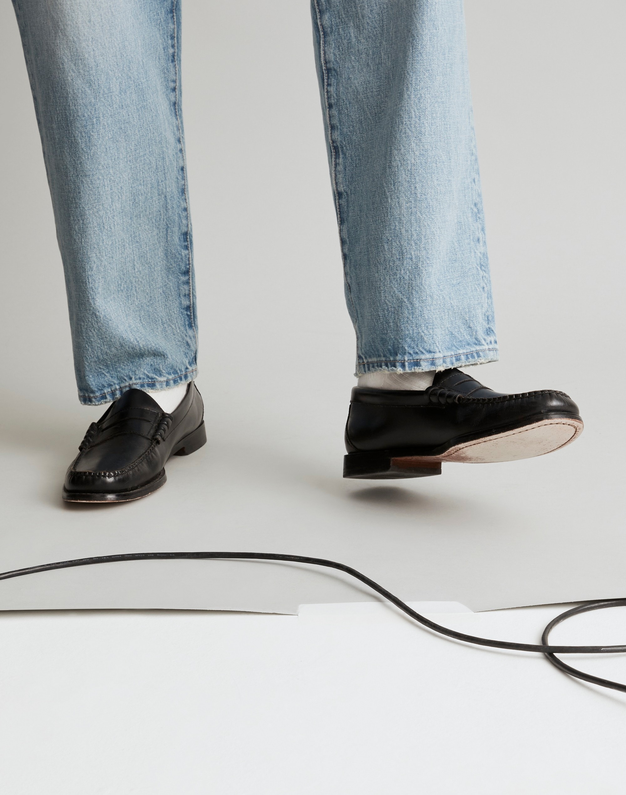 Vintage Straight Jeans in Groveway Wash