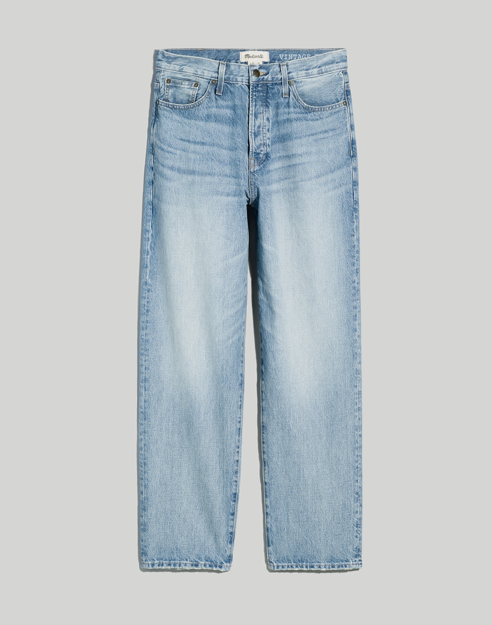 Vintage Straight Jeans Groveway Wash