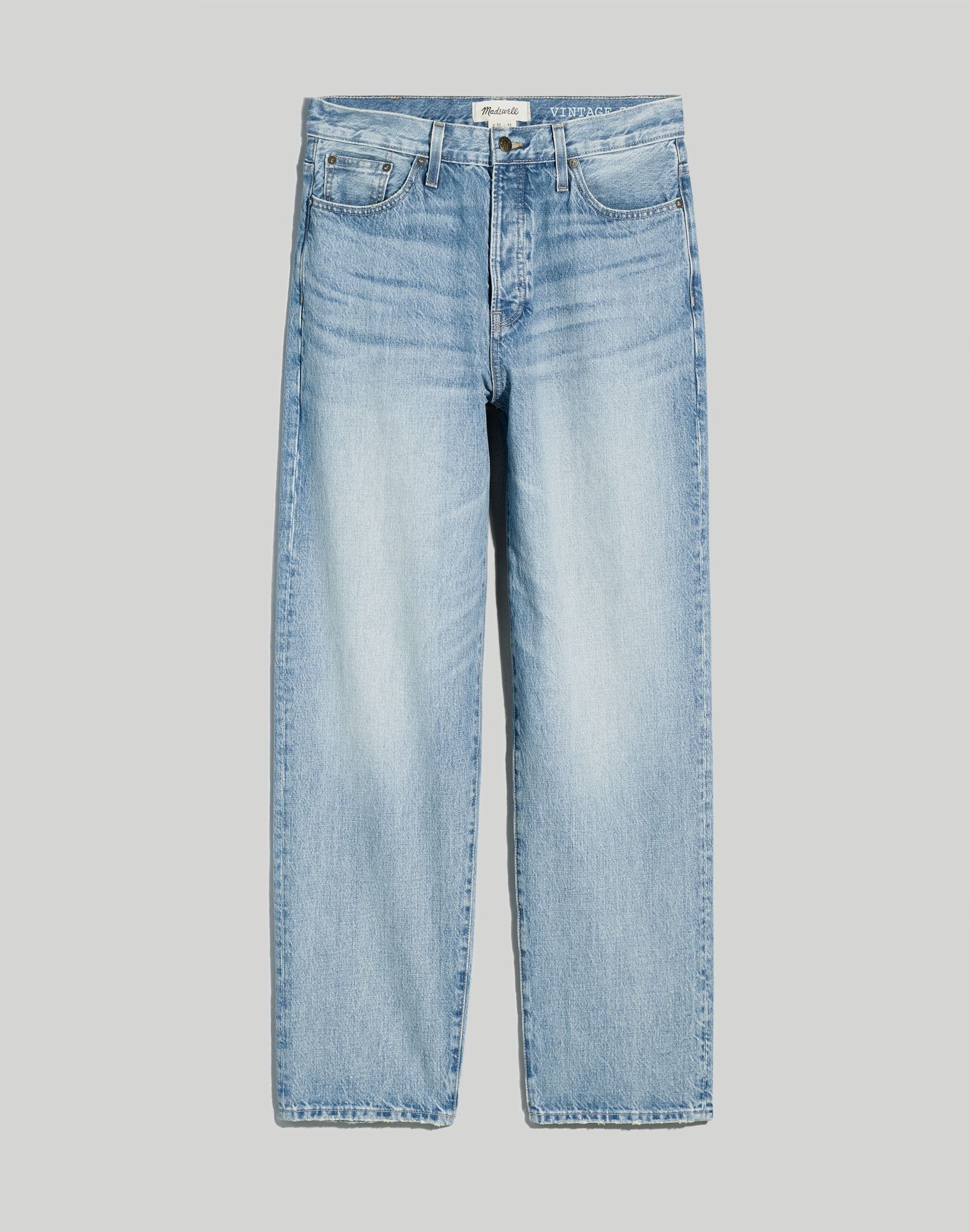 Vintage Straight Jeans in Groveway Wash