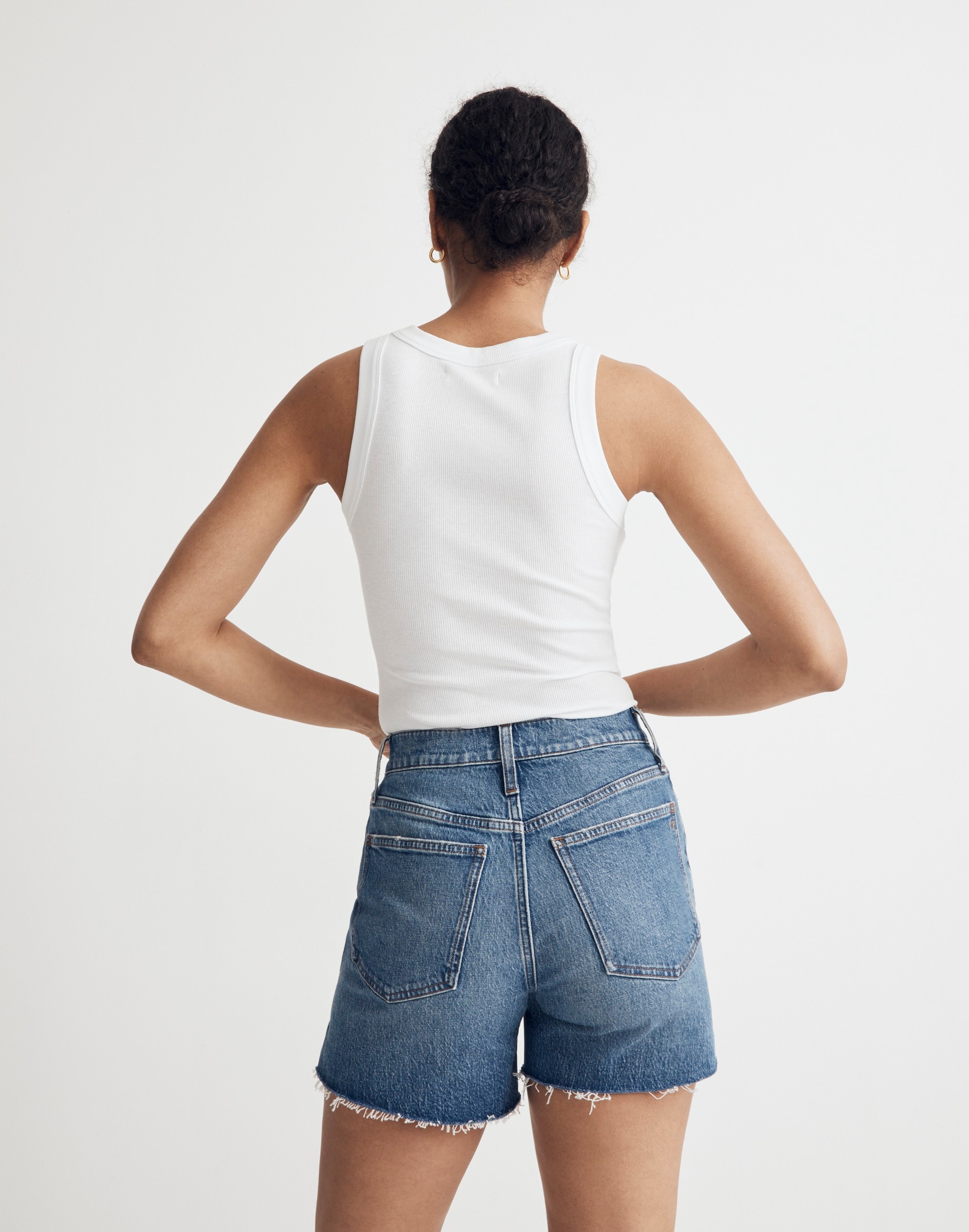 The Perfect Vintage Mid-Length Jean Short