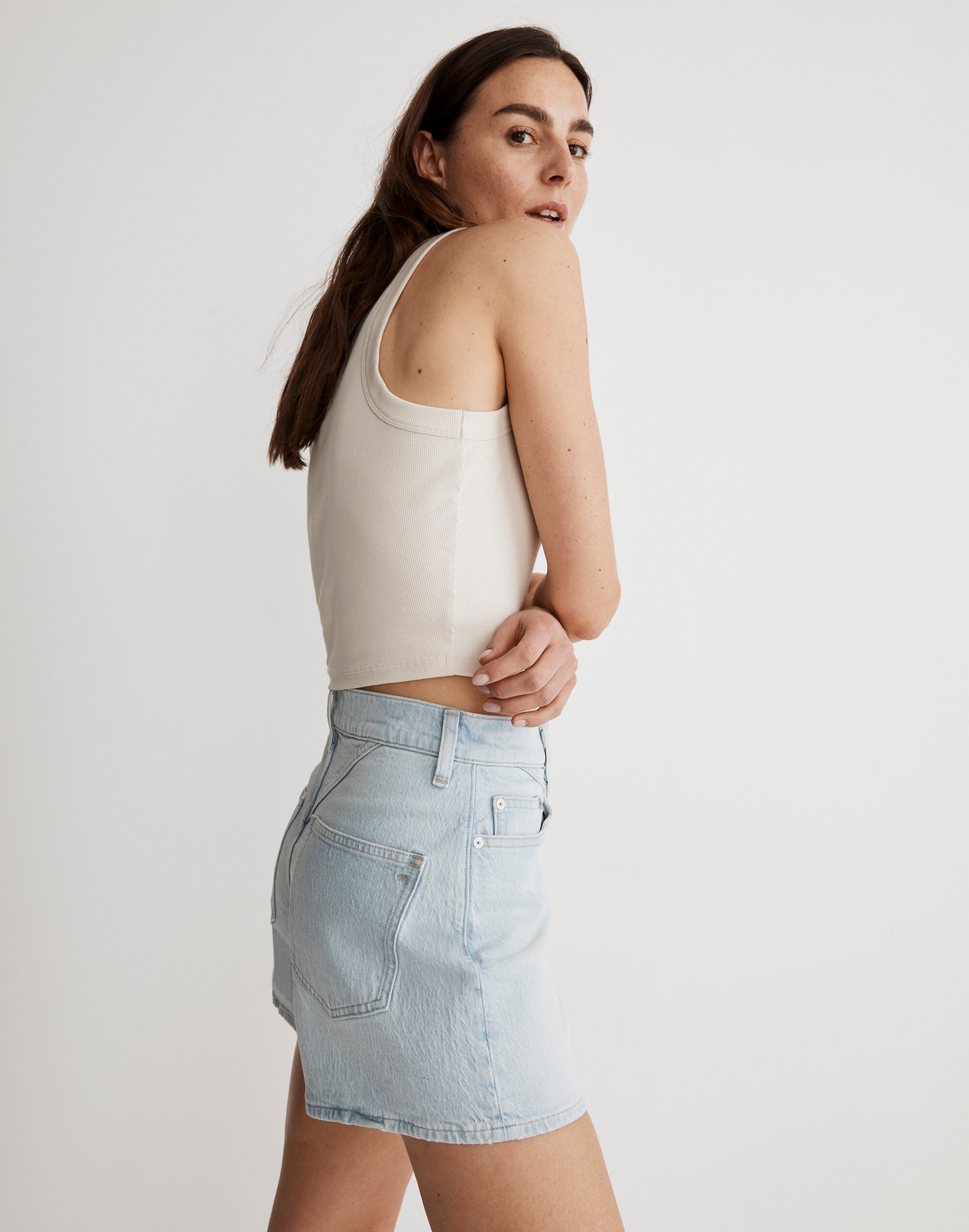 The Momjean Short in Essen Wash: Yoke Edition