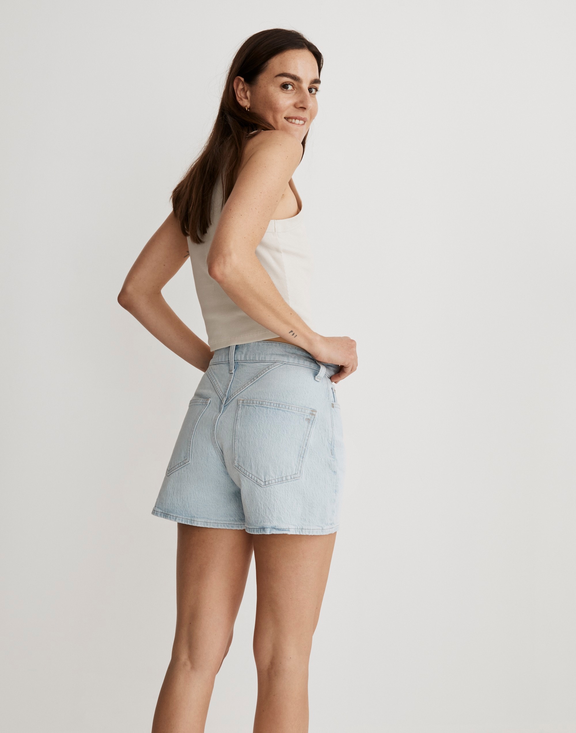 The Momjean Short in Essen Wash: Yoke Edition