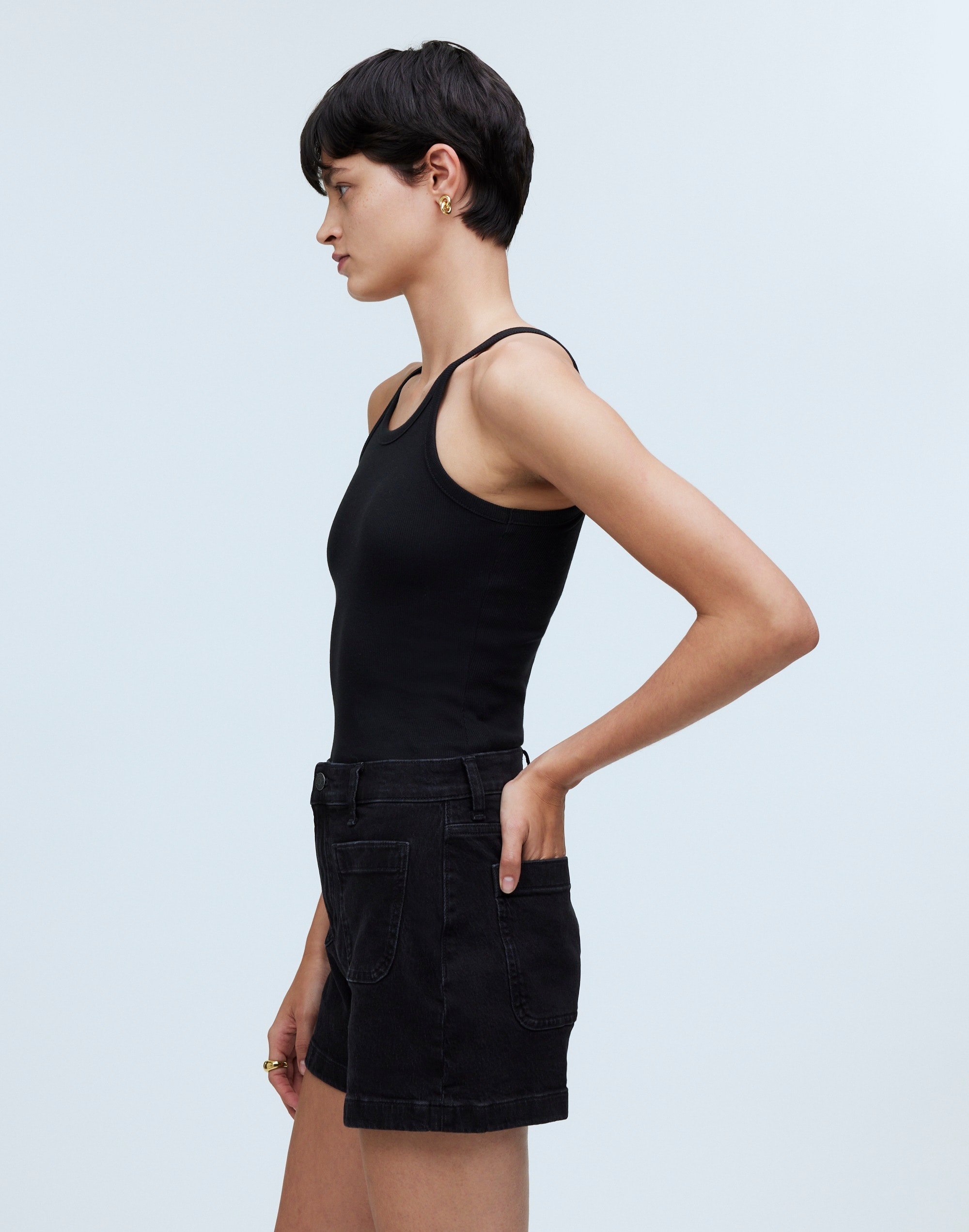 The Denim Emmett Short: Patch Pocket Edition