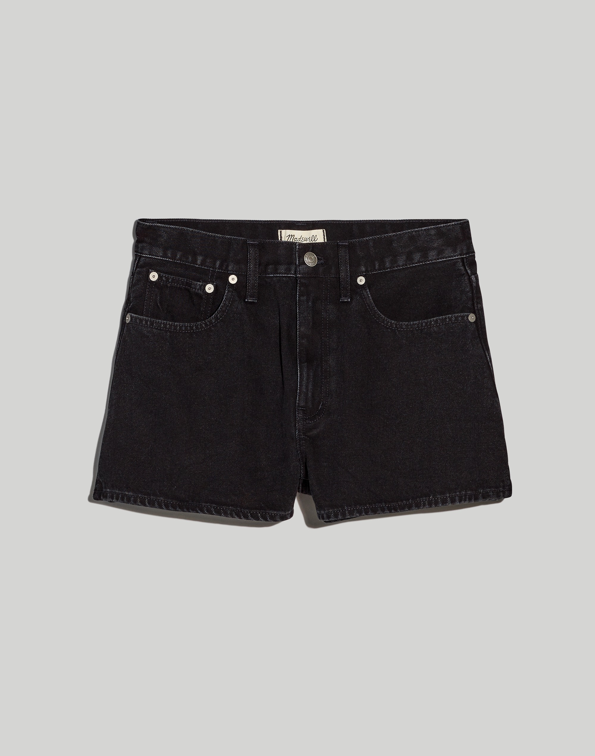 in Mid-Length Side-Slit Short Wash: Kelsey Edition The Momjean