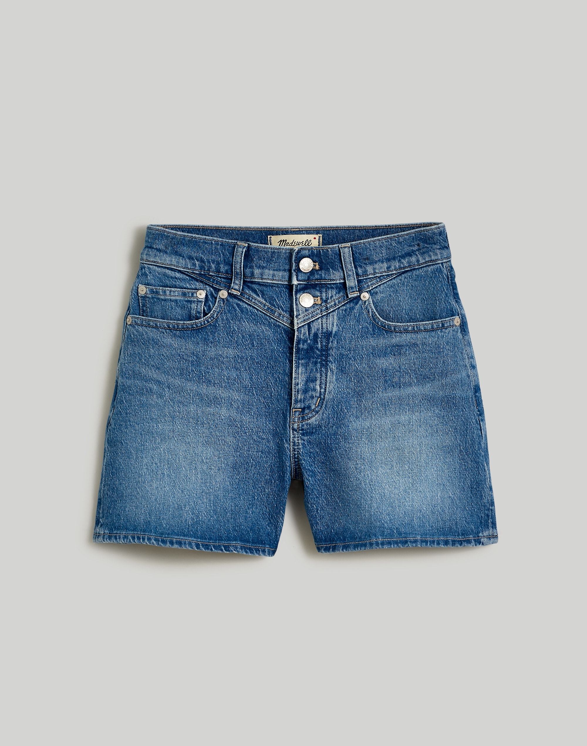 The Mid-Length Momjean Short in Juneau Wash: Yoke Edition