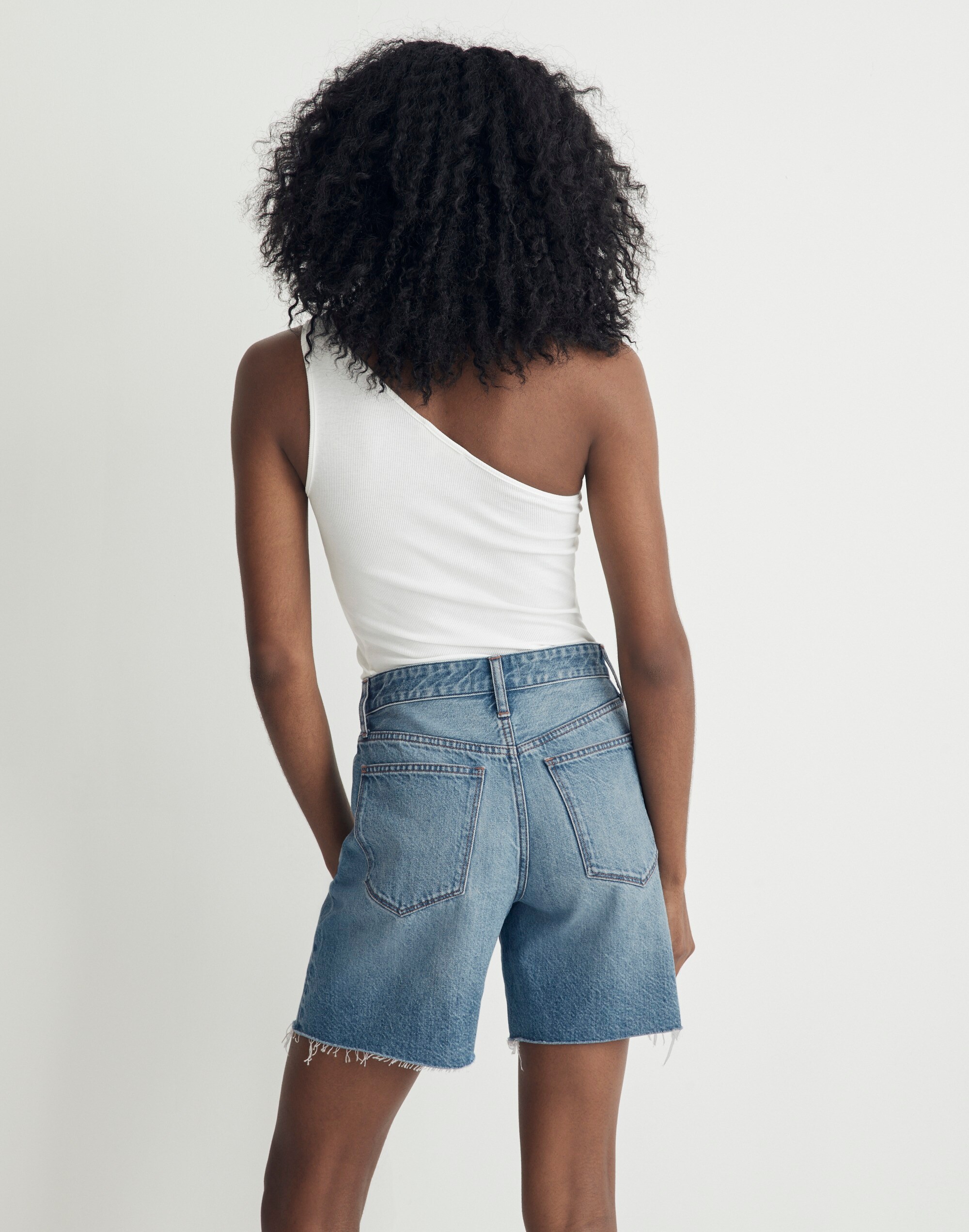 Baggy Jean Shorts