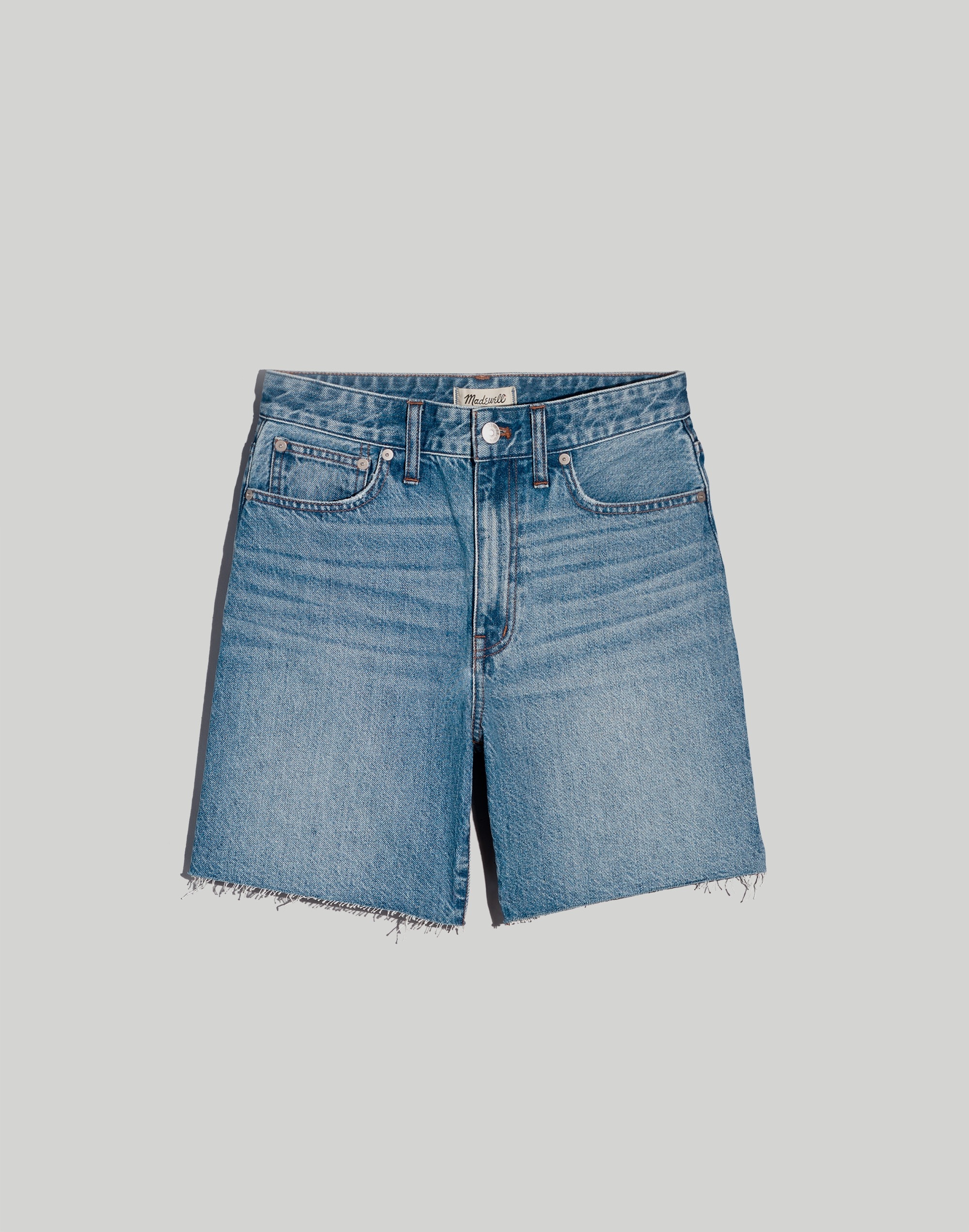 Baggy Jean Shorts in Crestford Wash
