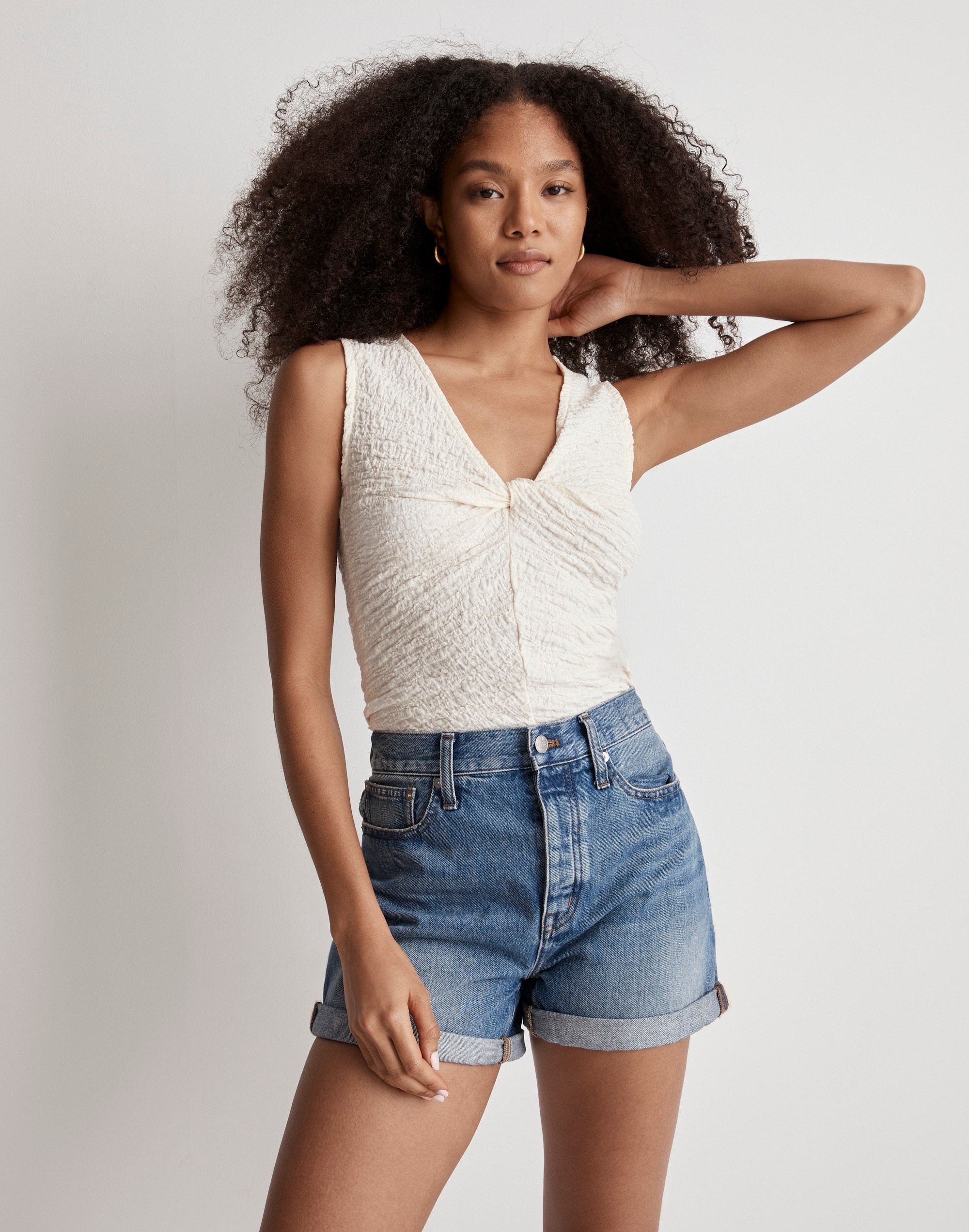 The Dadjean Short in Emmert Wash: Rolled-Hem Edition