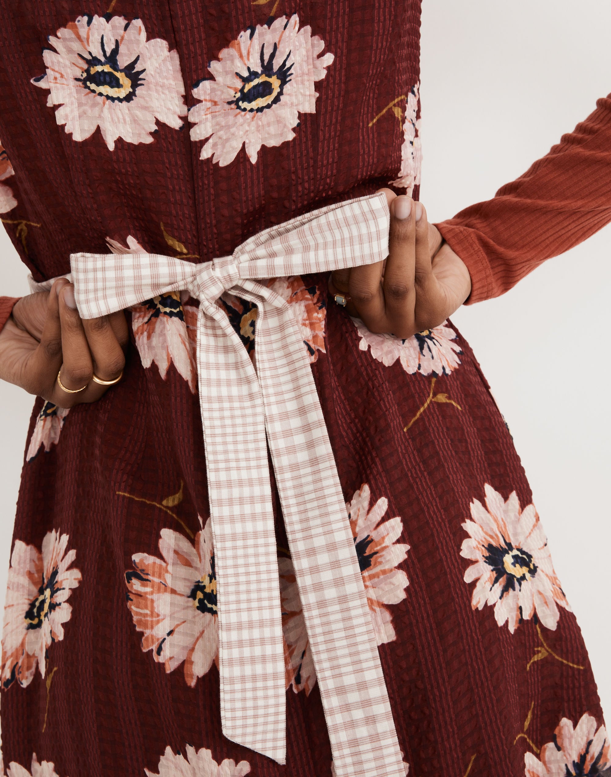 Madewell x Rentrayage Upcycled Patchwork Maxi Dress