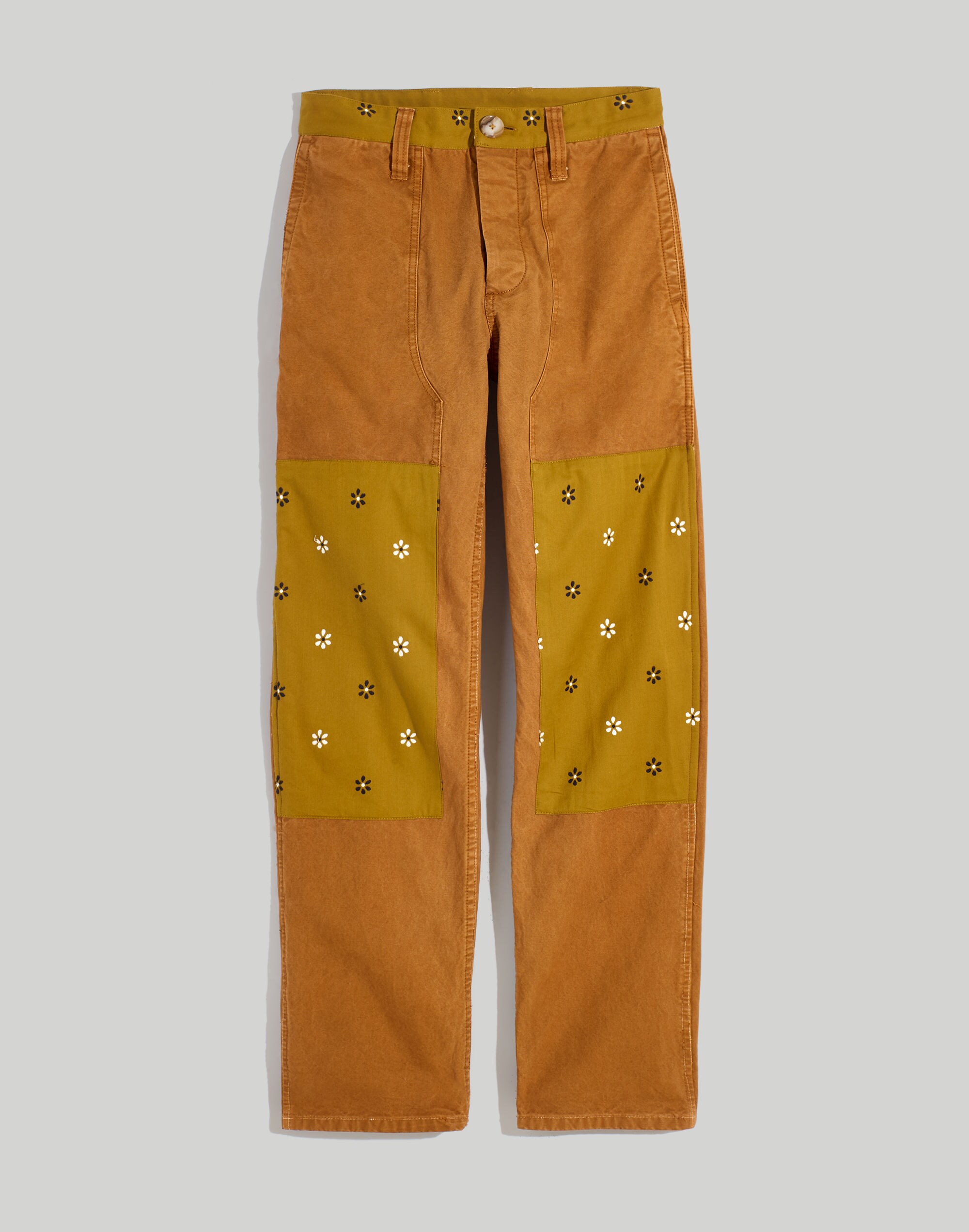 Madewell x Rentrayage Upcycled Patchwork Utility Pants