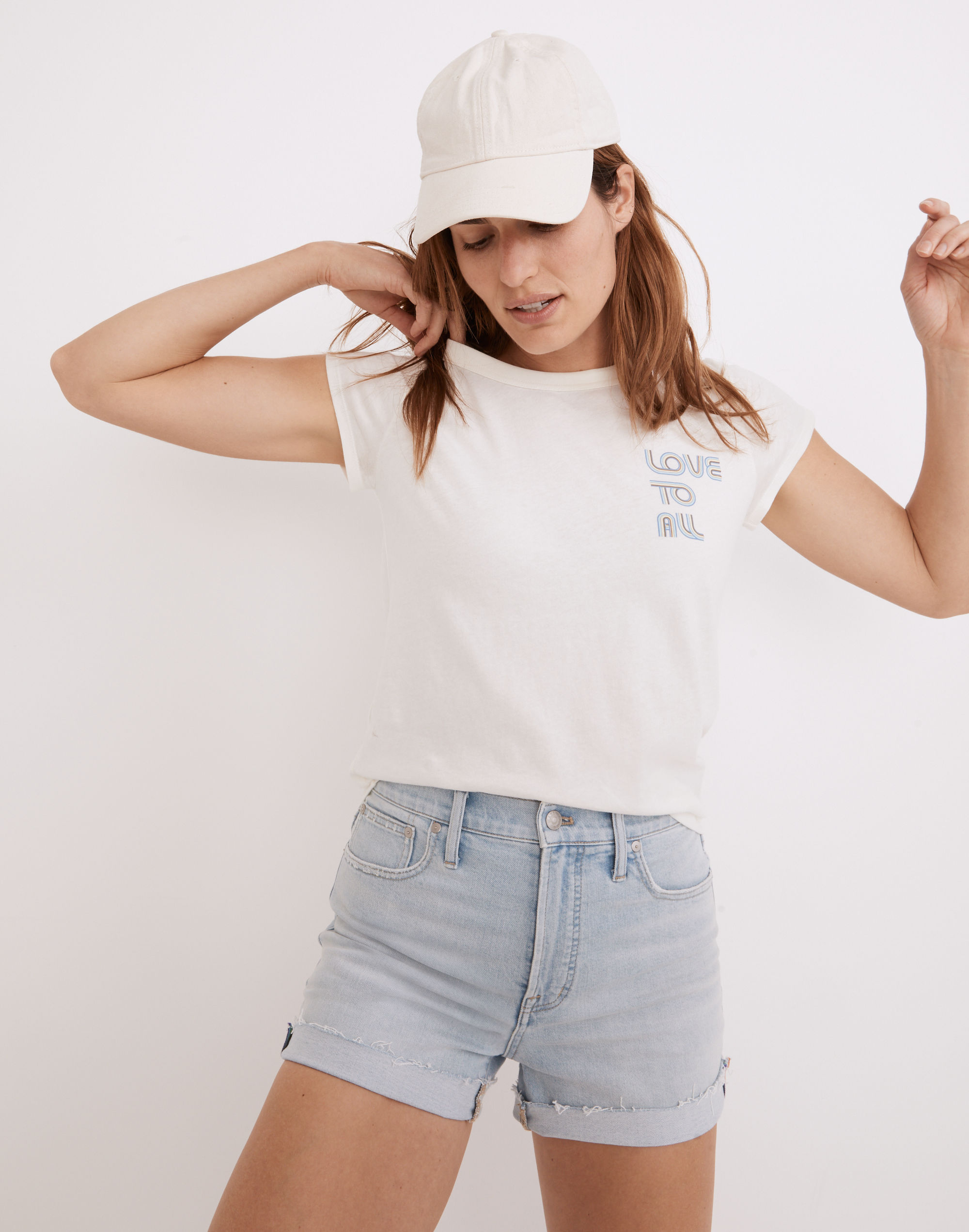 love to all pride softfade cotton perfect vintage tee